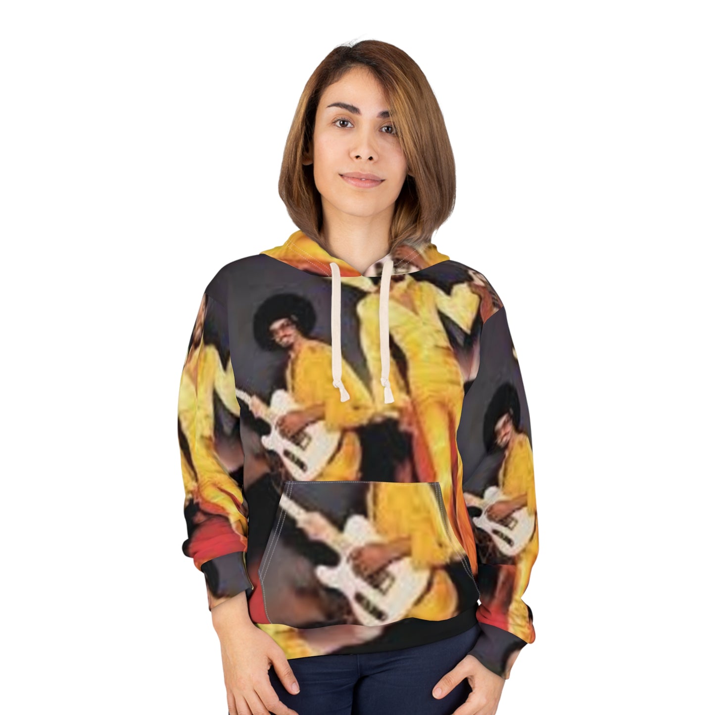 Brothers Johnston Funky Unisex Pullover Hoodie - Retro Vibe, Concert Fashion, Music Lover Gift, Statement Piece