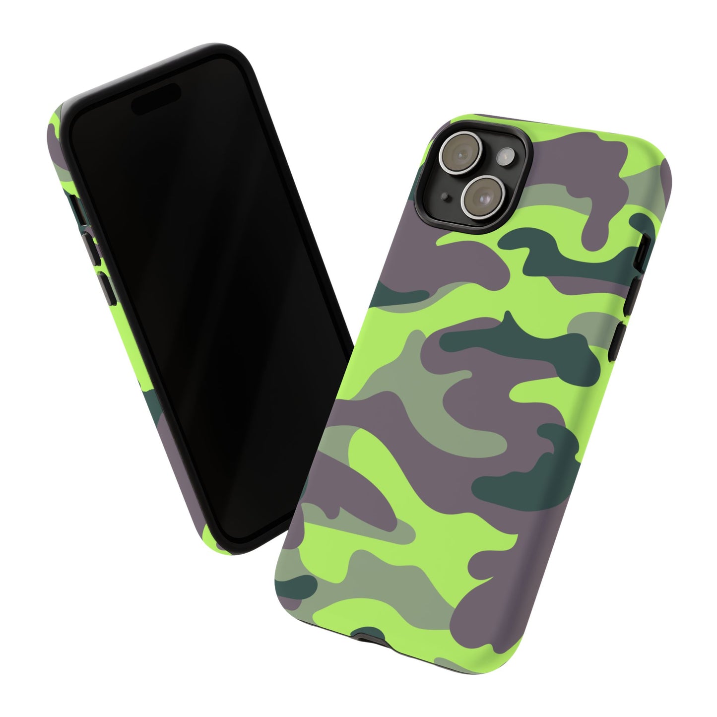Camouflage Phone Case - Tough Cases for Adventurers, Stylish Protection, Gift for Outdoors Lovers, Nature Enthusiasts, Trendy Accessories