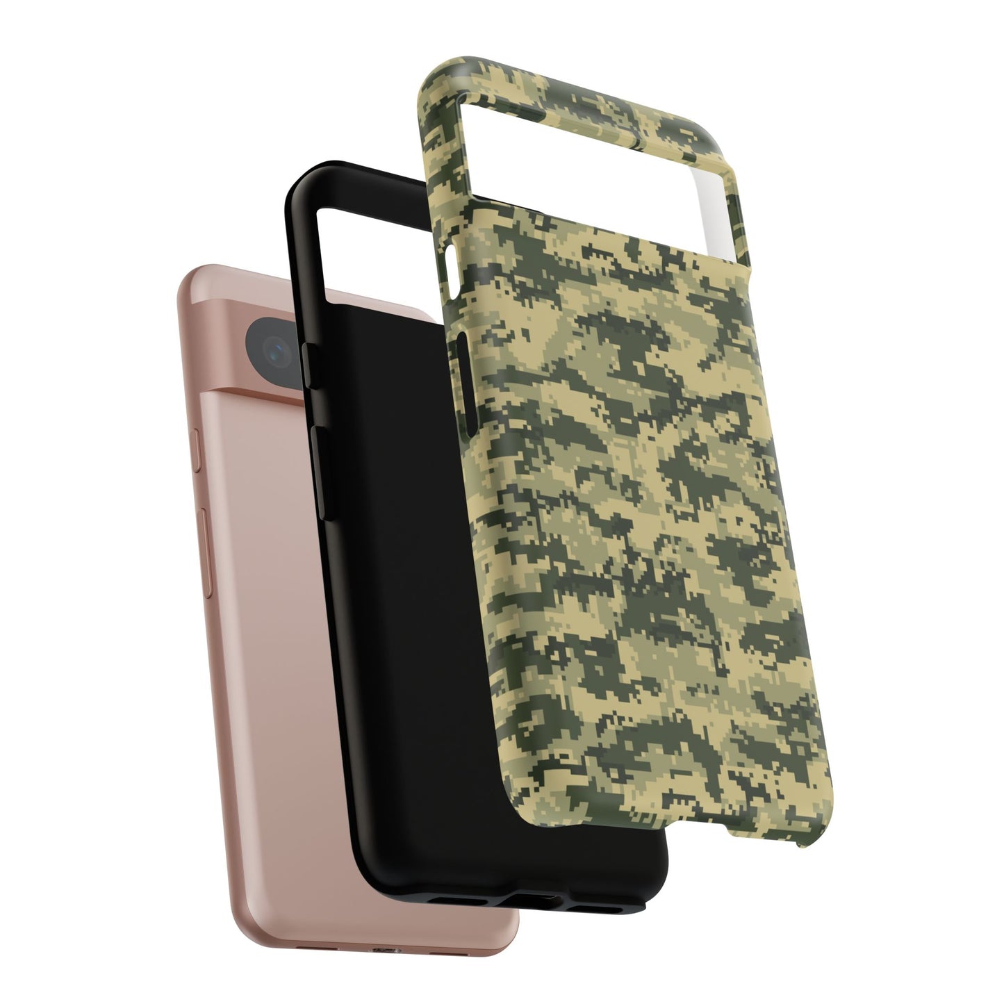 Camouflage Phone Case - Tough Cases for Adventurers, Stylish Protection, Gift for Outdoors Lovers, Nature Enthusiasts, Trendy Accessories