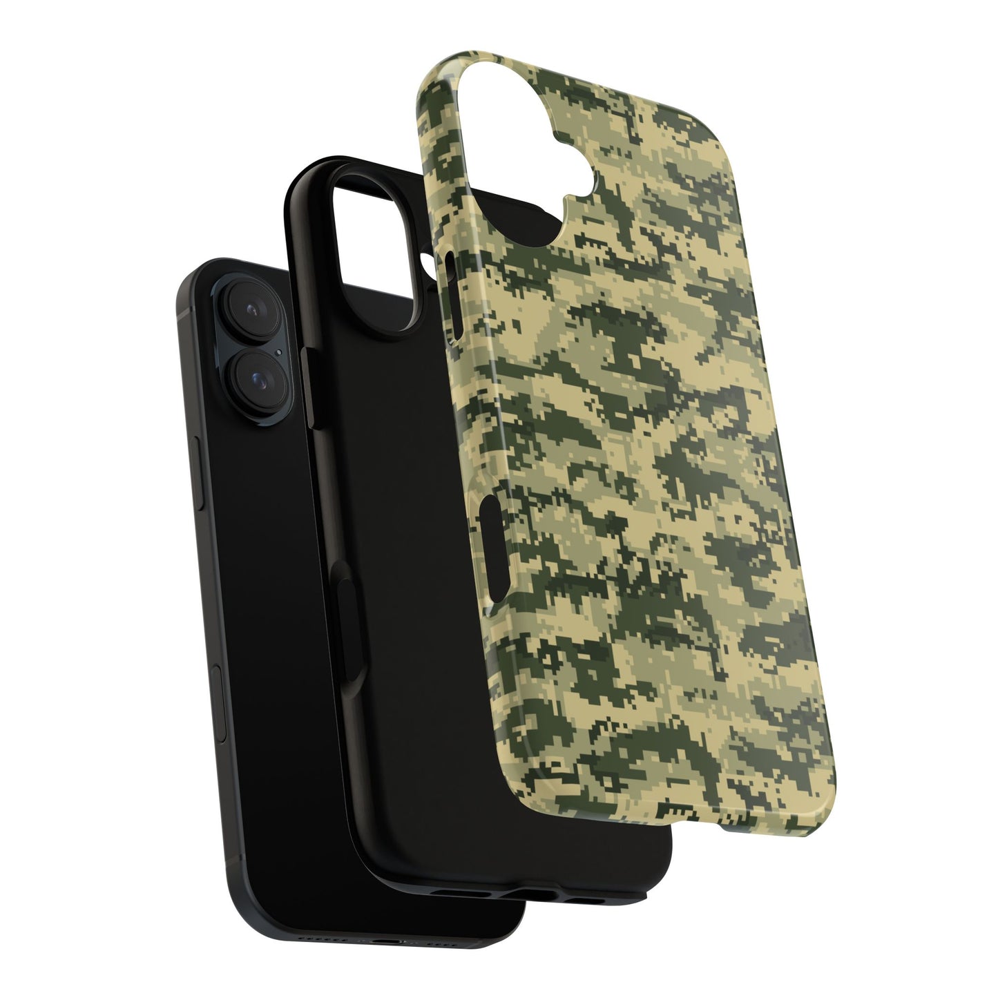 Camouflage Phone Case - Tough Cases for Adventurers, Stylish Protection, Gift for Outdoors Lovers, Nature Enthusiasts, Trendy Accessories
