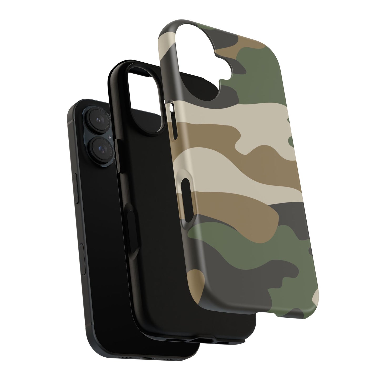 Camouflage Phone Case - Tough Cases for Adventurers, Stylish Protection, Gift for Outdoors Lovers, Nature Enthusiasts, Trendy Accessories