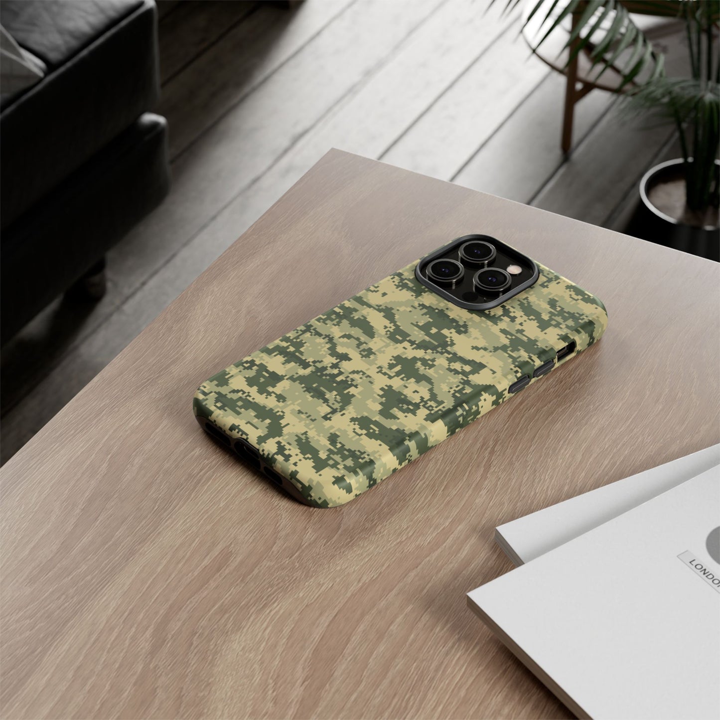 Camouflage Phone Case - Tough Cases for Adventurers, Stylish Protection, Gift for Outdoors Lovers, Nature Enthusiasts, Trendy Accessories
