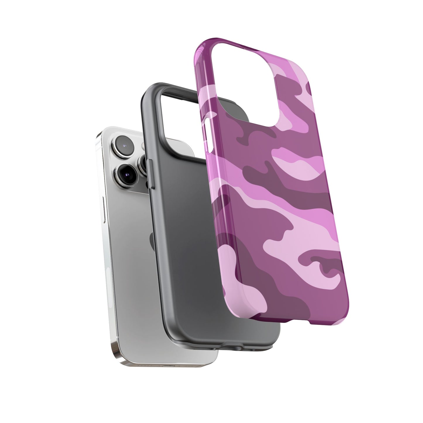 Camouflage Phone Case - Tough Cases for Adventurers, Stylish Protection, Gift for Outdoors Lovers, Nature Enthusiasts, Trendy Accessories