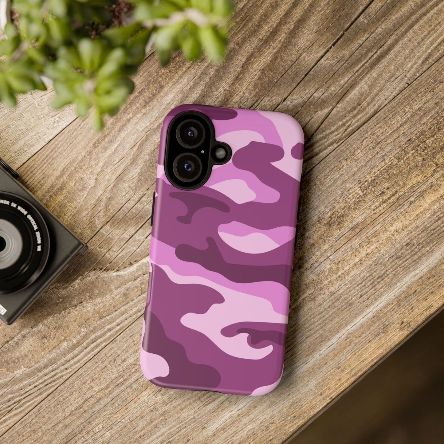 Camouflage Phone Case - Tough Cases for Adventurers, Stylish Protection, Gift for Outdoors Lovers, Nature Enthusiasts, Trendy Accessories