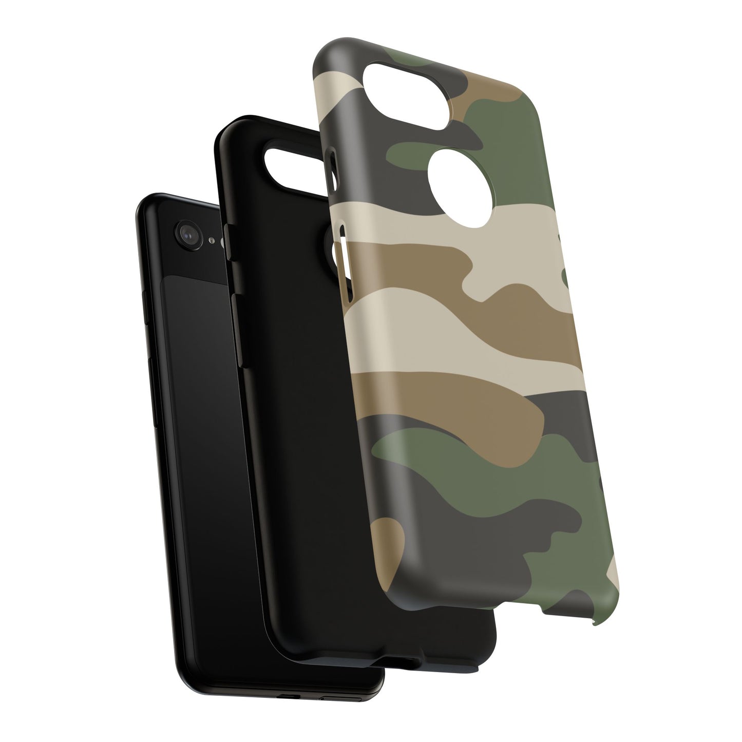 Camouflage Phone Case - Tough Cases for Adventurers, Stylish Protection, Gift for Outdoors Lovers, Nature Enthusiasts, Trendy Accessories