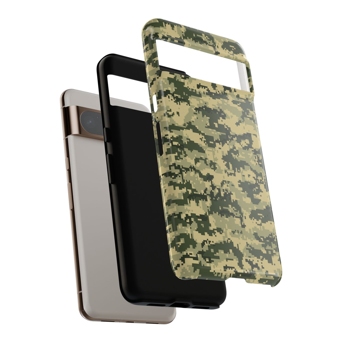 Camouflage Phone Case - Tough Cases for Adventurers, Stylish Protection, Gift for Outdoors Lovers, Nature Enthusiasts, Trendy Accessories