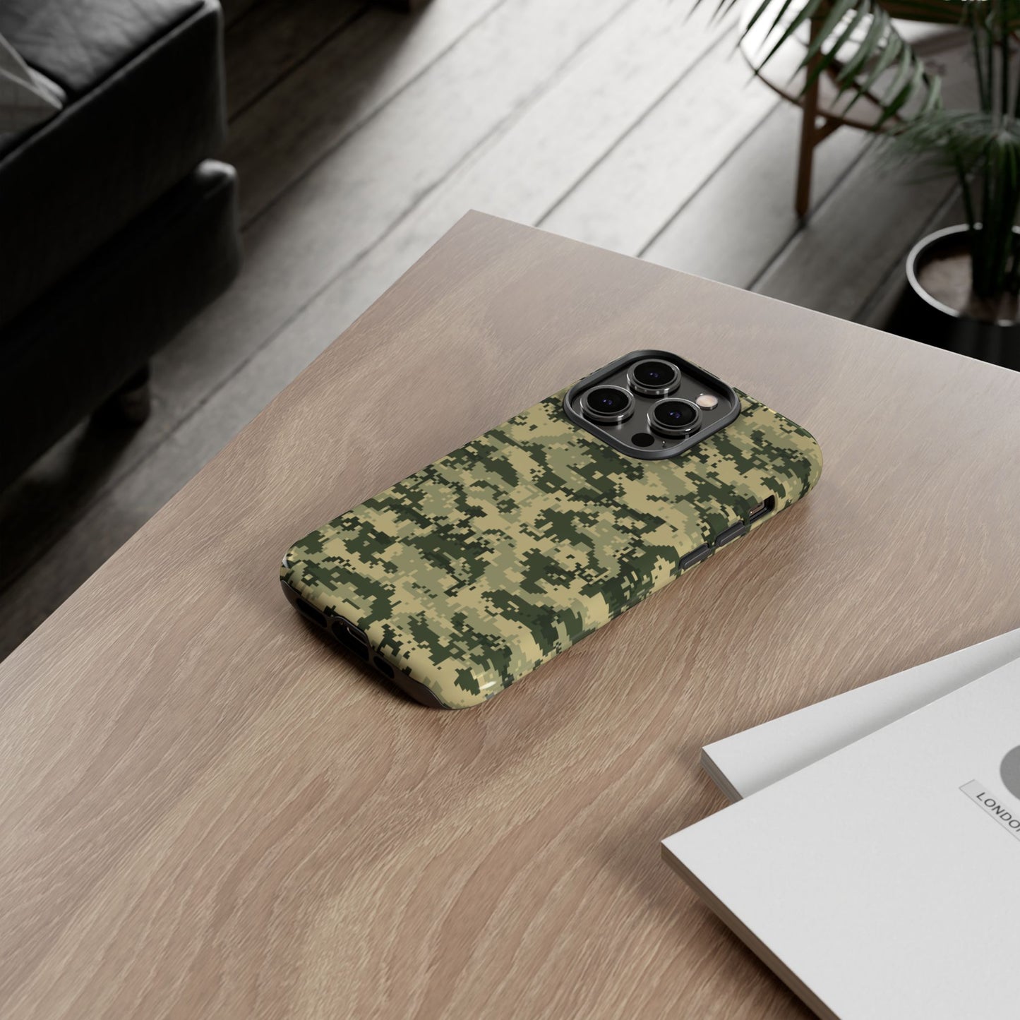 Camouflage Phone Case - Tough Cases for Adventurers, Stylish Protection, Gift for Outdoors Lovers, Nature Enthusiasts, Trendy Accessories