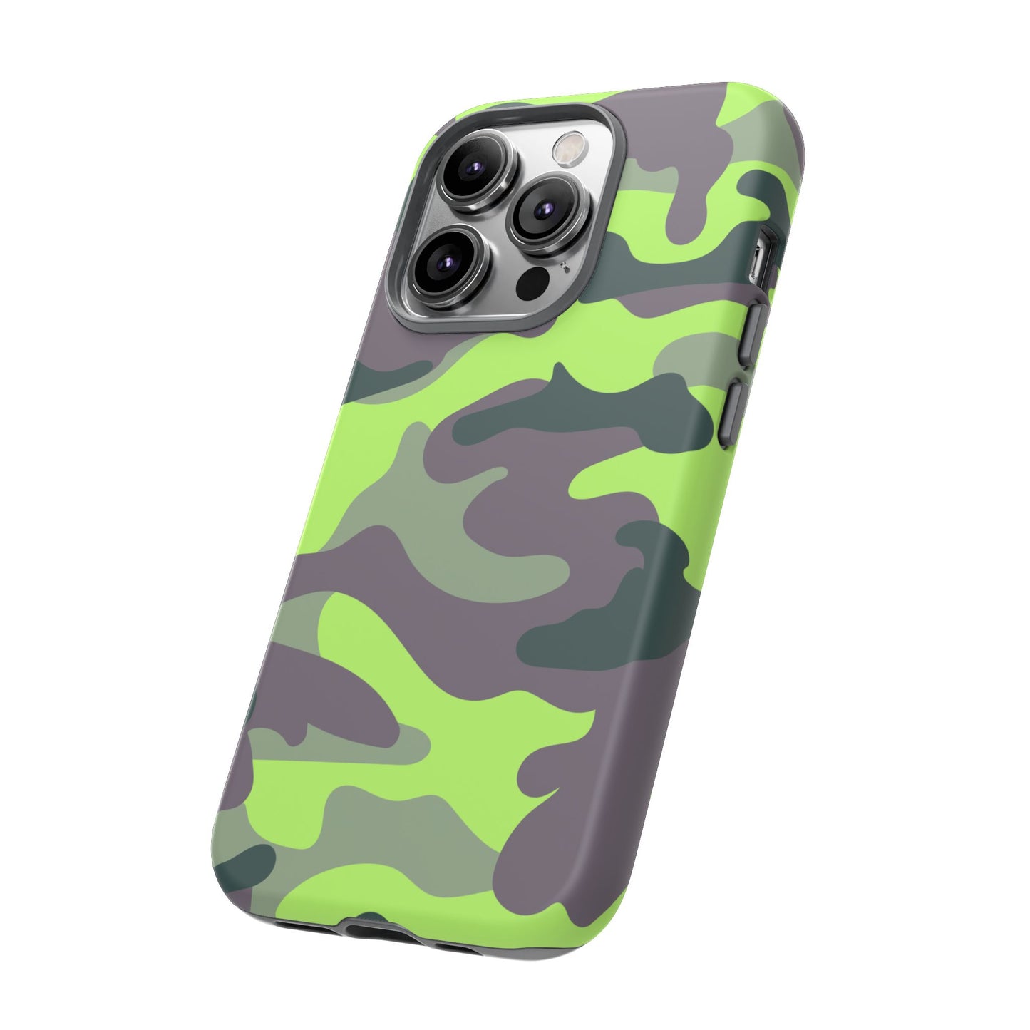 Camouflage Phone Case - Tough Cases for Adventurers, Stylish Protection, Gift for Outdoors Lovers, Nature Enthusiasts, Trendy Accessories