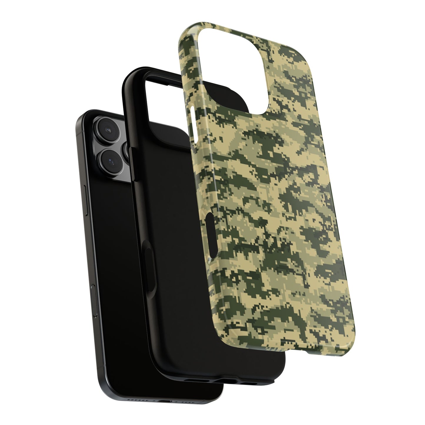 Camouflage Phone Case - Tough Cases for Adventurers, Stylish Protection, Gift for Outdoors Lovers, Nature Enthusiasts, Trendy Accessories