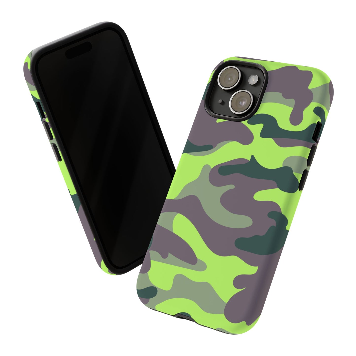 Camouflage Phone Case - Tough Cases for Adventurers, Stylish Protection, Gift for Outdoors Lovers, Nature Enthusiasts, Trendy Accessories