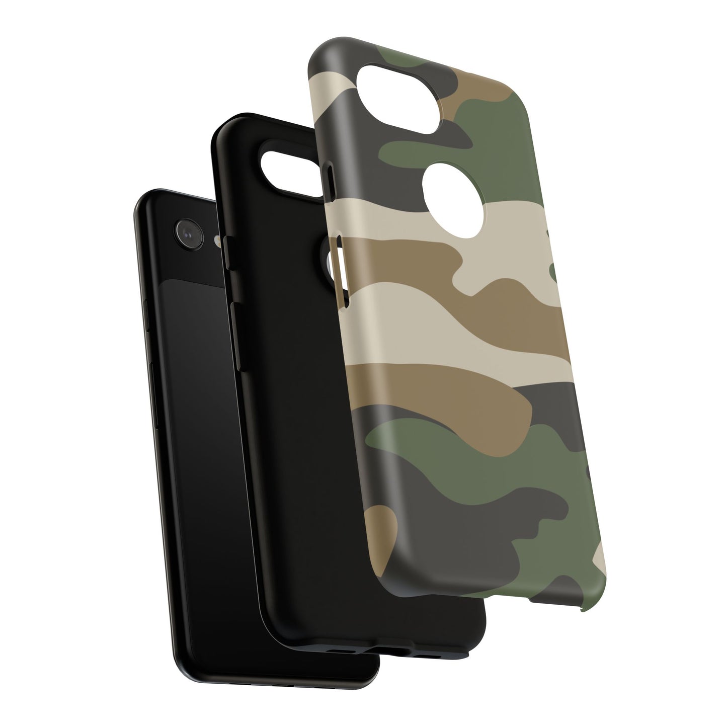 Camouflage Phone Case - Tough Cases for Adventurers, Stylish Protection, Gift for Outdoors Lovers, Nature Enthusiasts, Trendy Accessories