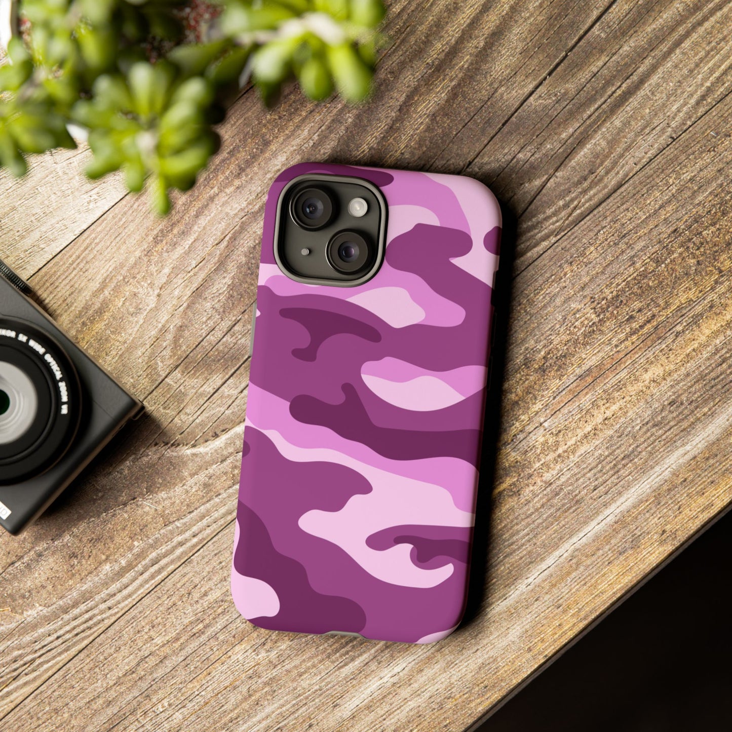 Camouflage Phone Case - Tough Cases for Adventurers, Stylish Protection, Gift for Outdoors Lovers, Nature Enthusiasts, Trendy Accessories