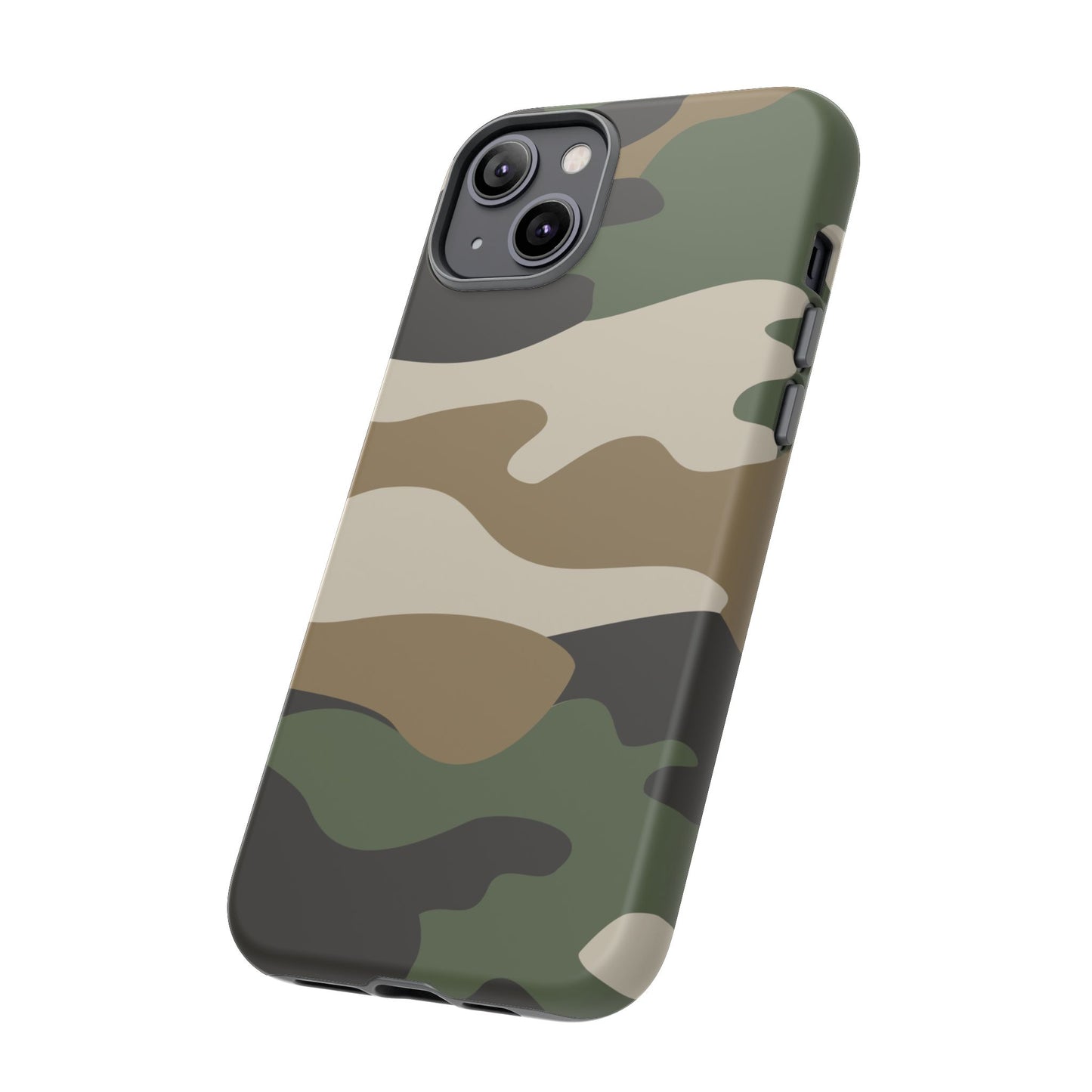 Camouflage Phone Case - Tough Cases for Adventurers, Stylish Protection, Gift for Outdoors Lovers, Nature Enthusiasts, Trendy Accessories
