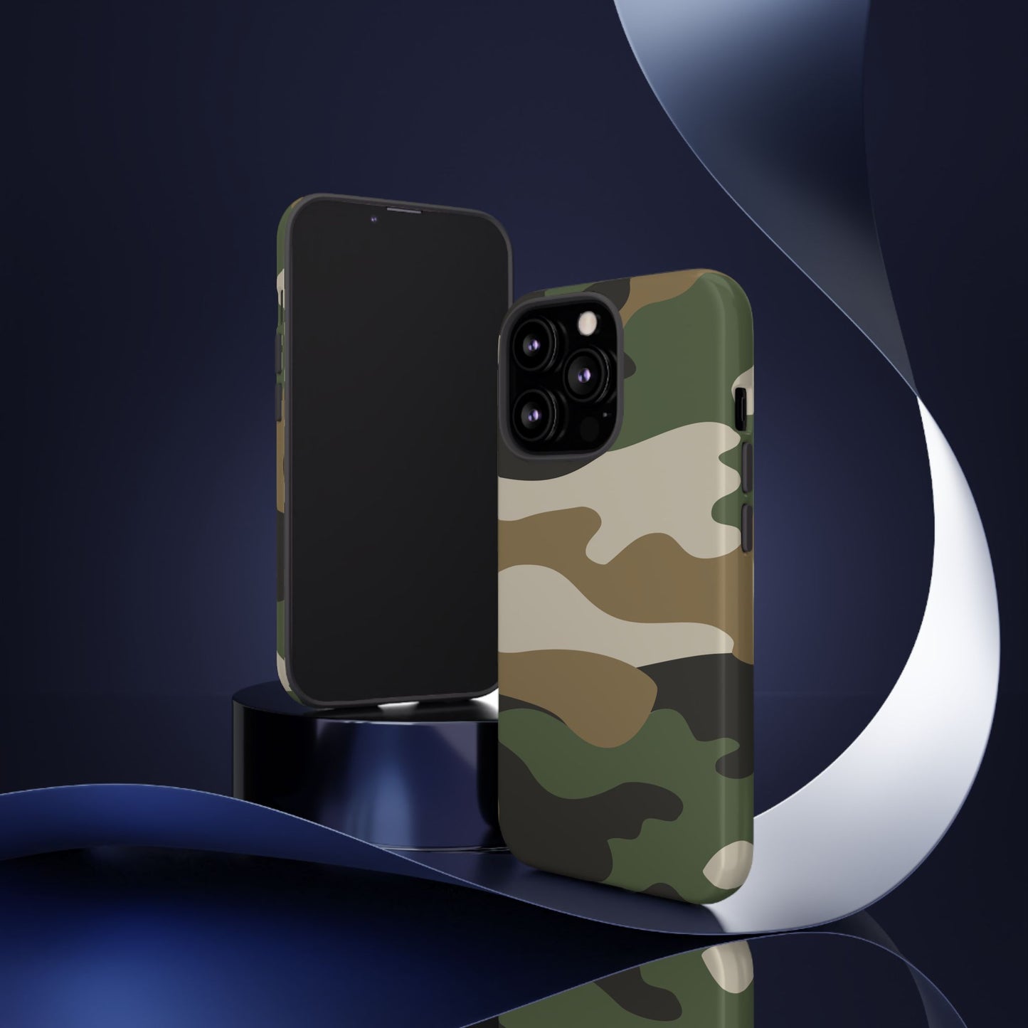 Camouflage Phone Case - Tough Cases for Adventurers, Stylish Protection, Gift for Outdoors Lovers, Nature Enthusiasts, Trendy Accessories