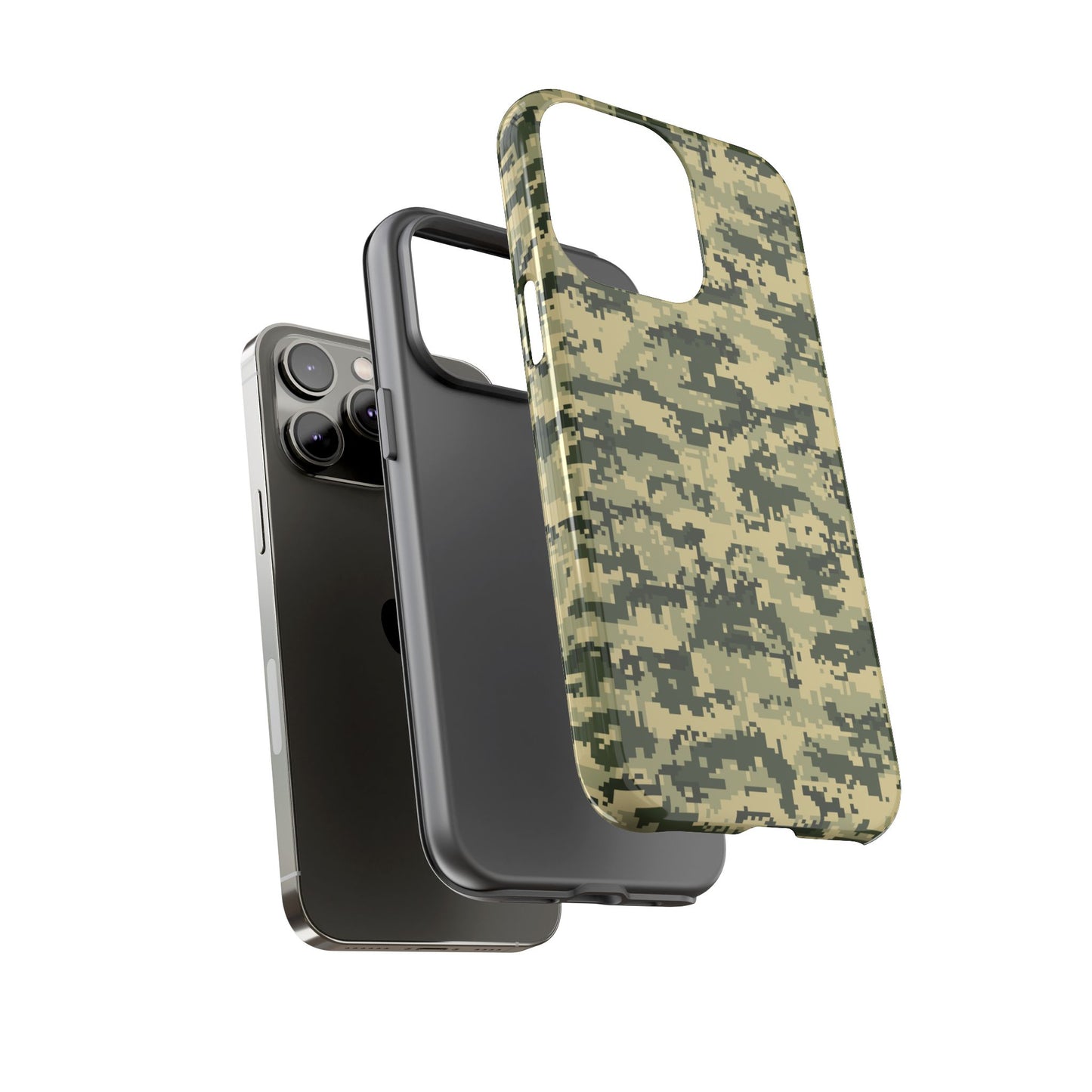 Camouflage Phone Case - Tough Cases for Adventurers, Stylish Protection, Gift for Outdoors Lovers, Nature Enthusiasts, Trendy Accessories