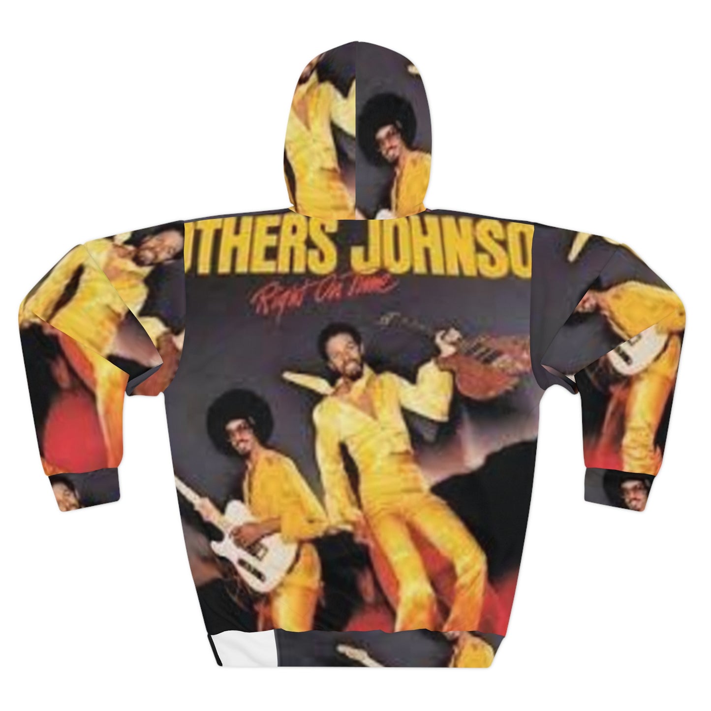 Brothers Johnston Funky Unisex Pullover Hoodie - Retro Vibe, Concert Fashion, Music Lover Gift, Statement Piece