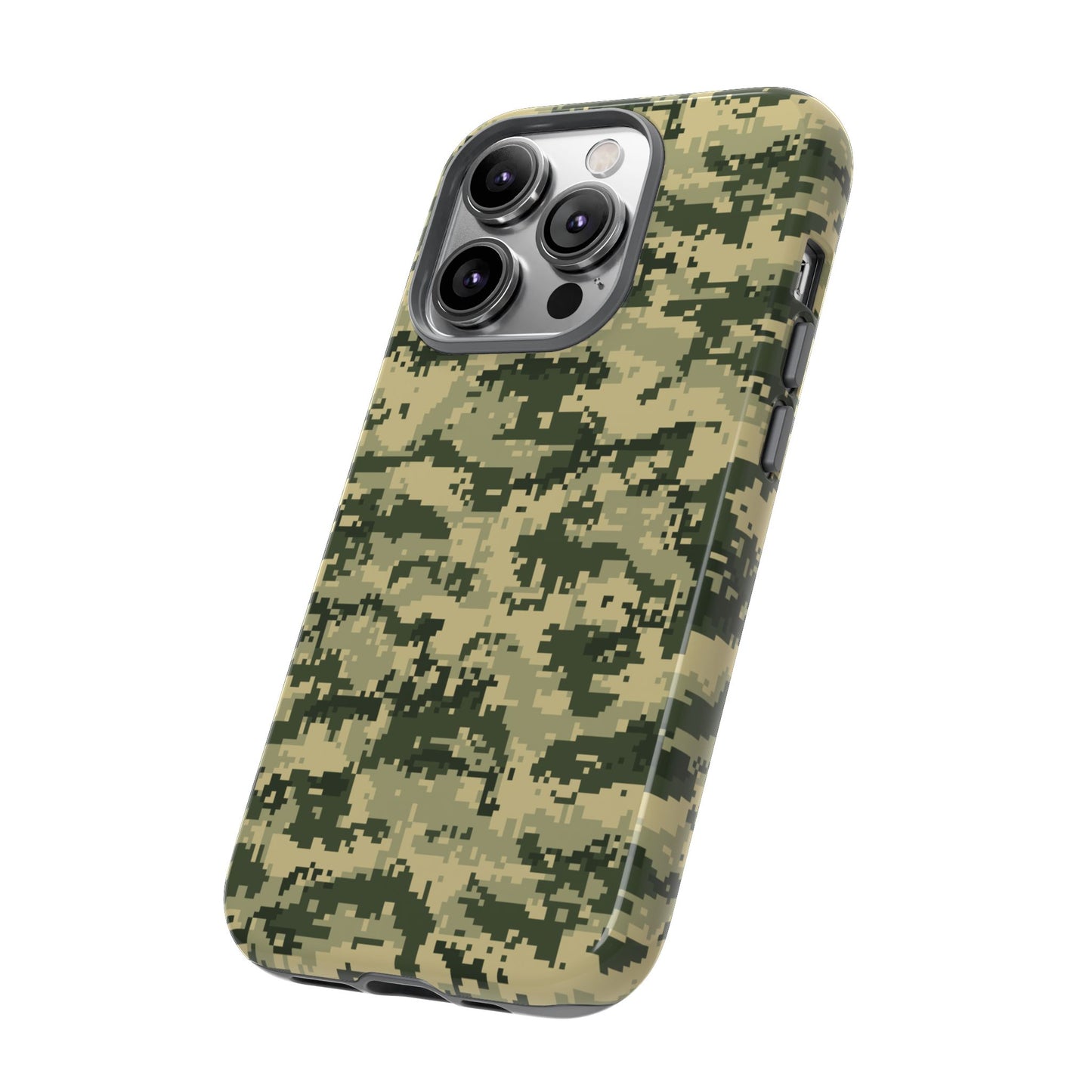 Camouflage Phone Case - Tough Cases for Adventurers, Stylish Protection, Gift for Outdoors Lovers, Nature Enthusiasts, Trendy Accessories