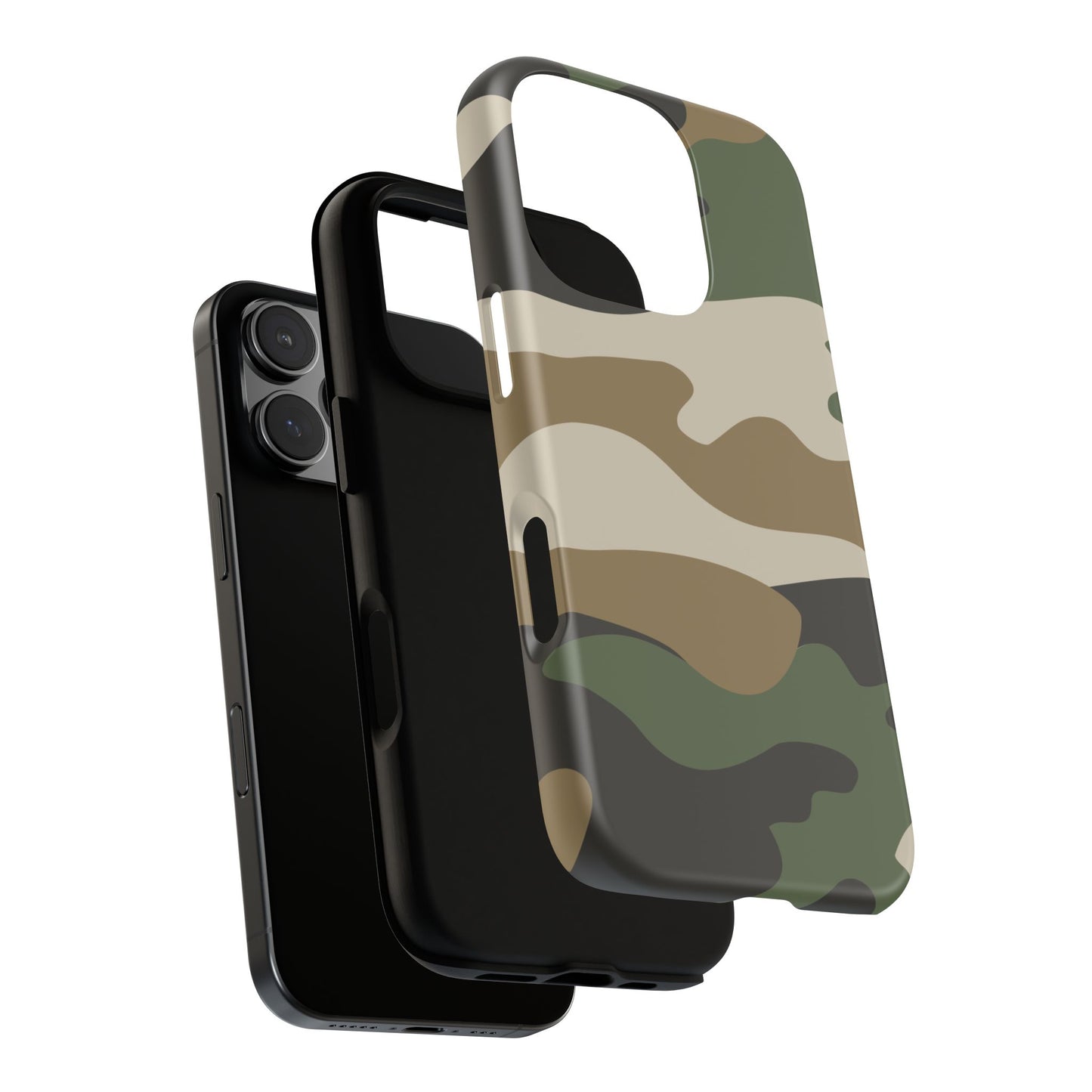 Camouflage Phone Case - Tough Cases for Adventurers, Stylish Protection, Gift for Outdoors Lovers, Nature Enthusiasts, Trendy Accessories