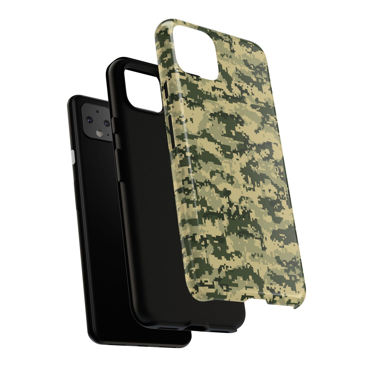 Camouflage Phone Case - Tough Cases for Adventurers, Stylish Protection, Gift for Outdoors Lovers, Nature Enthusiasts, Trendy Accessories