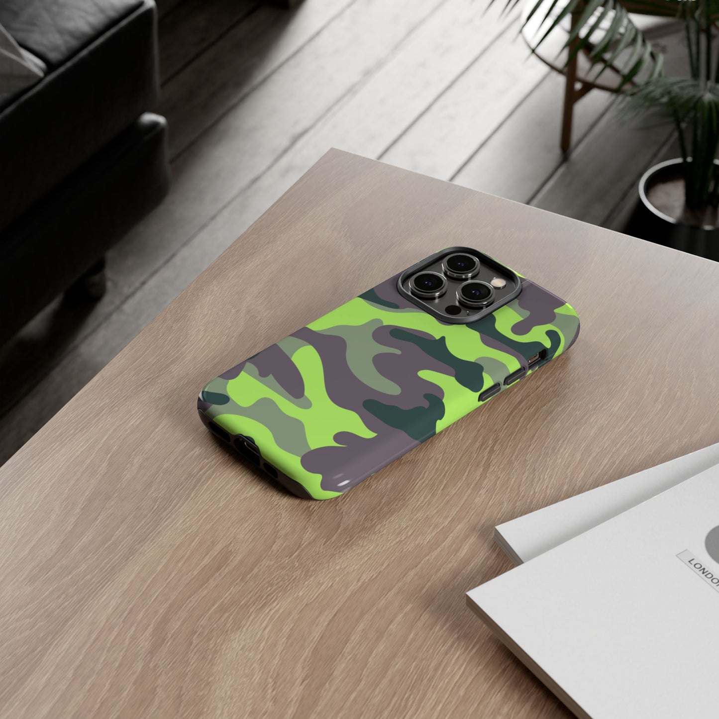 Camouflage Phone Case - Tough Cases for Adventurers, Stylish Protection, Gift for Outdoors Lovers, Nature Enthusiasts, Trendy Accessories