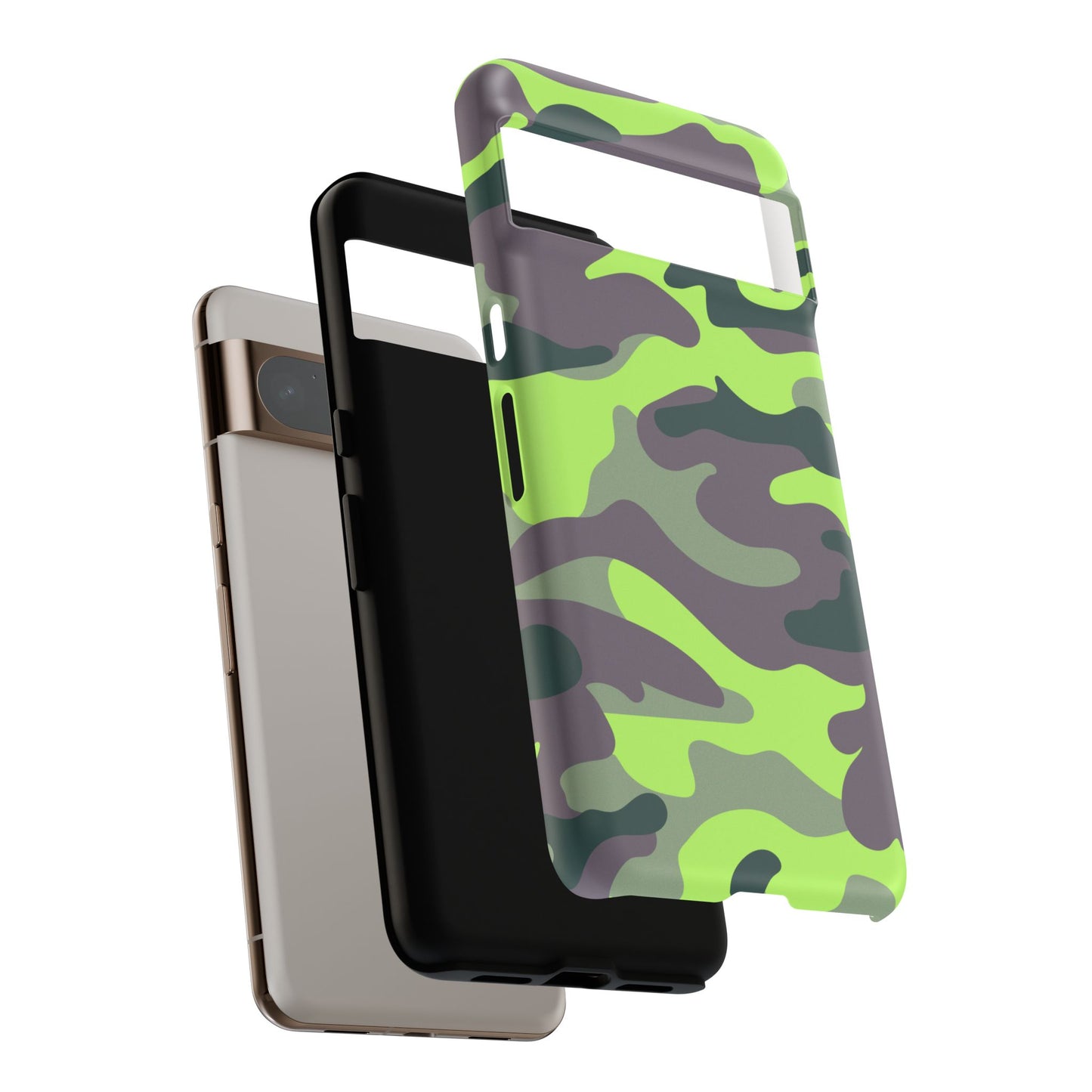 Camouflage Phone Case - Tough Cases for Adventurers, Stylish Protection, Gift for Outdoors Lovers, Nature Enthusiasts, Trendy Accessories