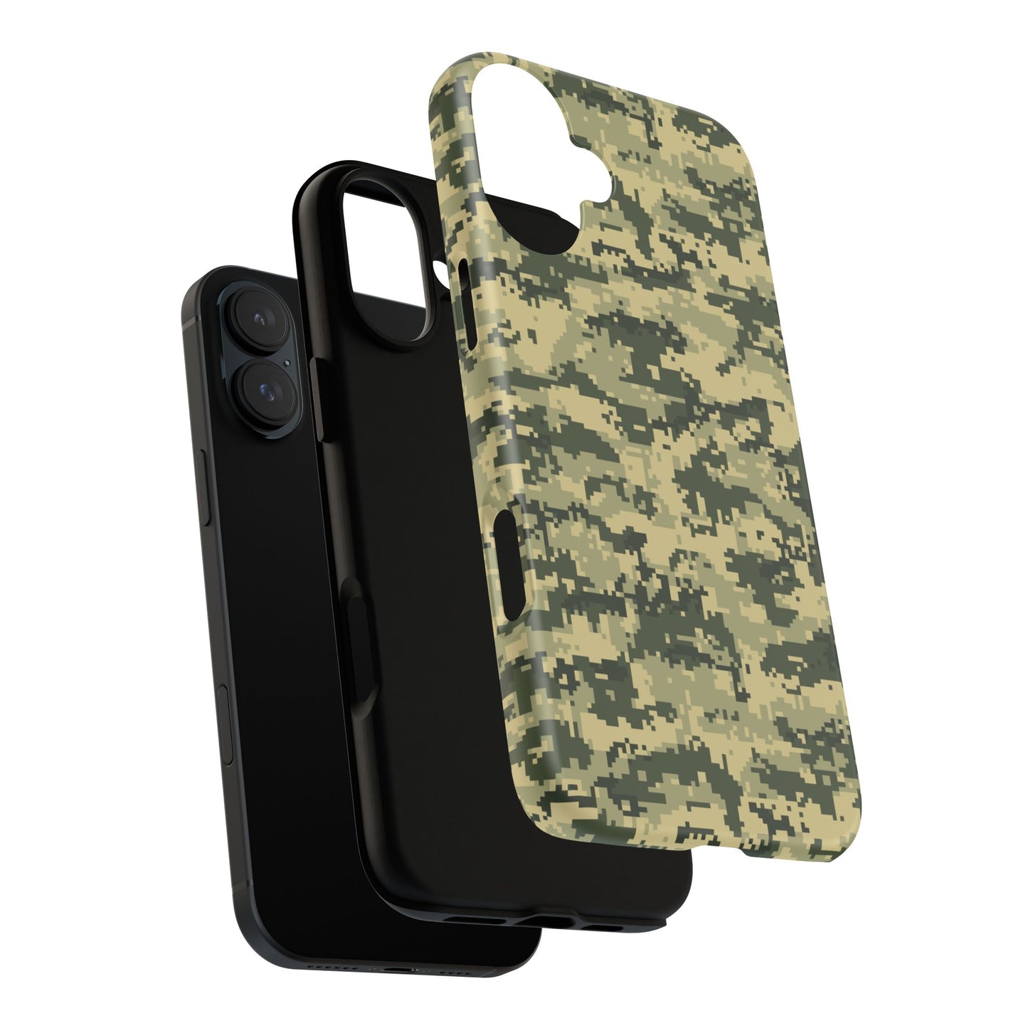 Camouflage Phone Case - Tough Cases for Adventurers, Stylish Protection, Gift for Outdoors Lovers, Nature Enthusiasts, Trendy Accessories
