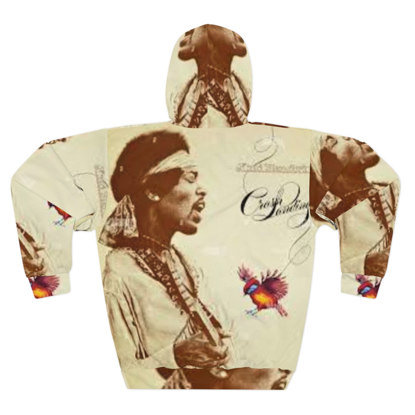 Vintage-Inspired Jimi Hendrix Pullover Hoodie