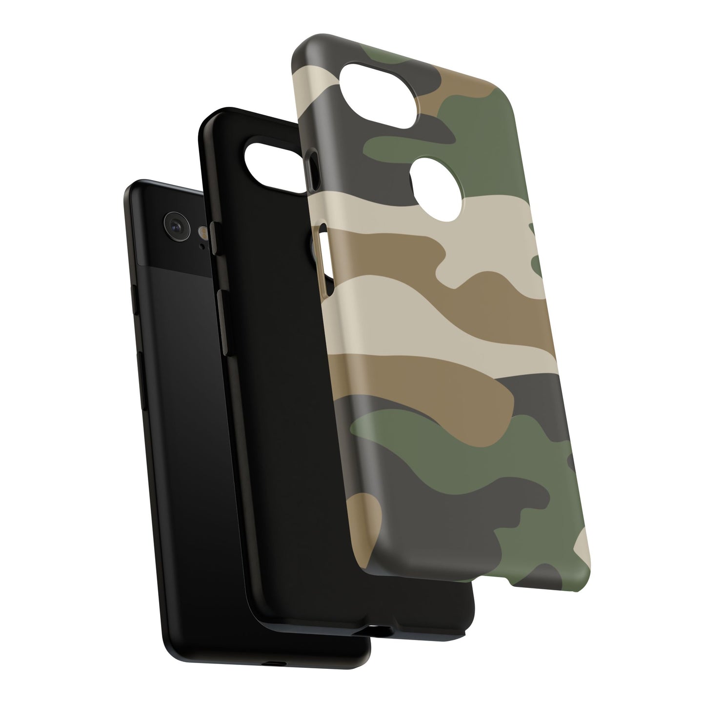 Camouflage Phone Case - Tough Cases for Adventurers, Stylish Protection, Gift for Outdoors Lovers, Nature Enthusiasts, Trendy Accessories