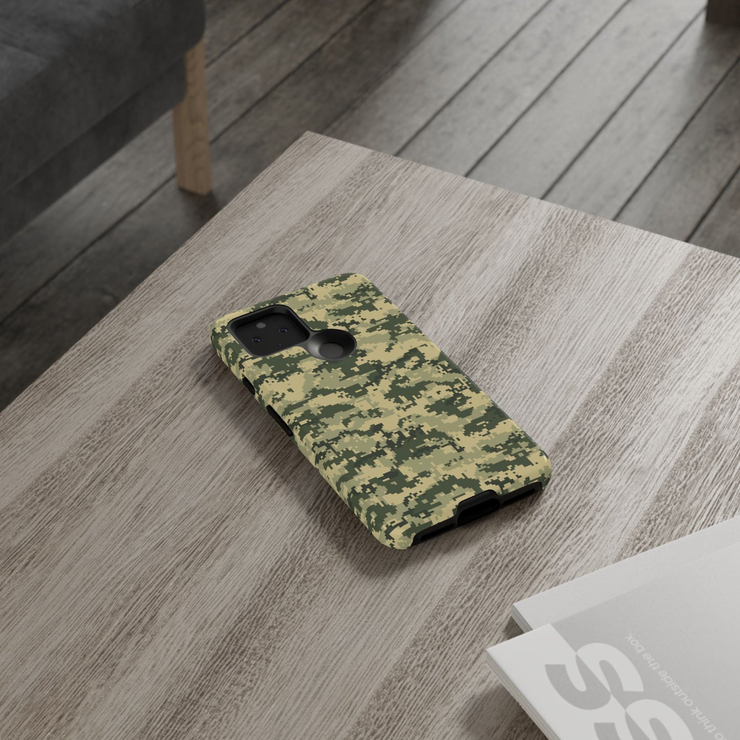 Camouflage Phone Case - Tough Cases for Adventurers, Stylish Protection, Gift for Outdoors Lovers, Nature Enthusiasts, Trendy Accessories
