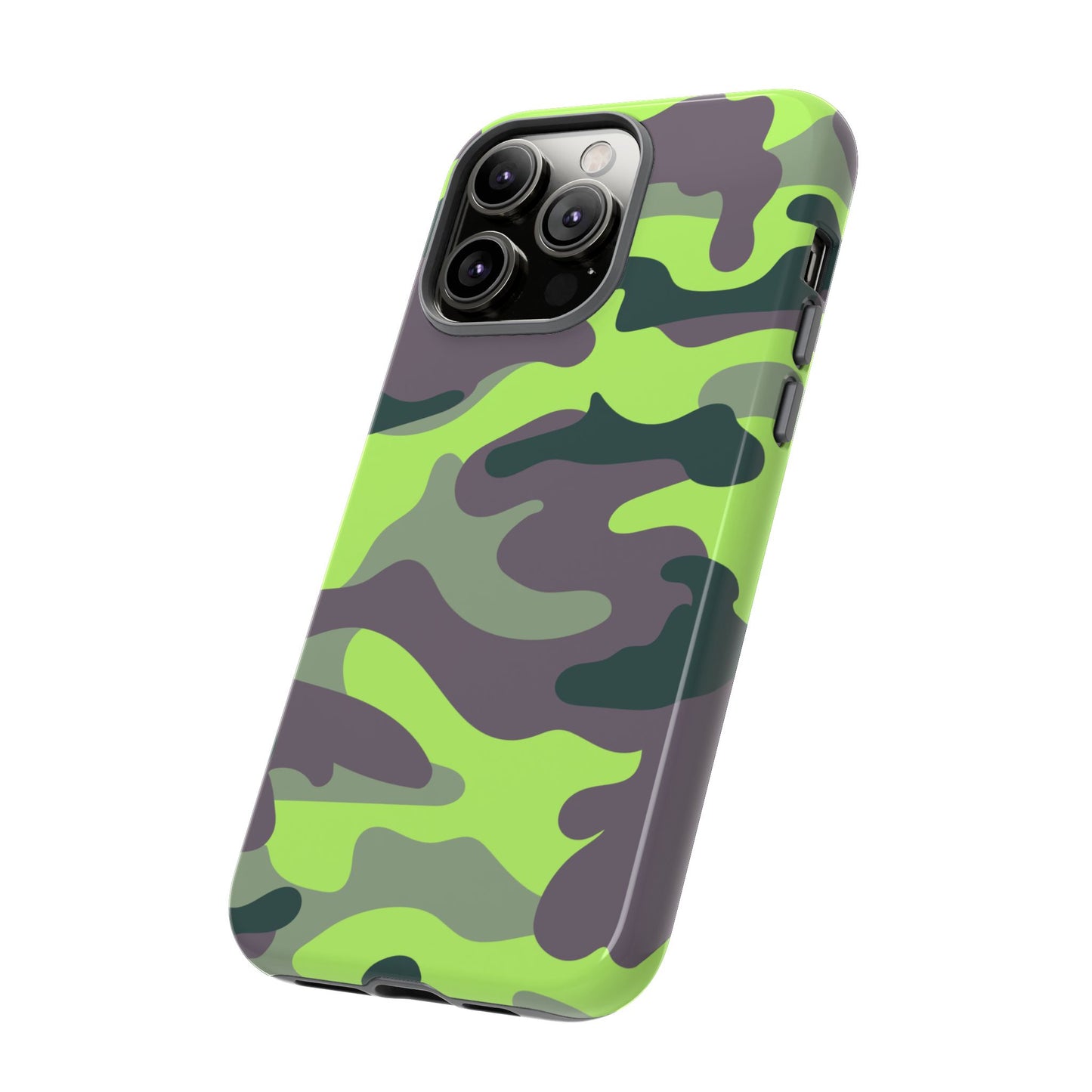 Camouflage Phone Case - Tough Cases for Adventurers, Stylish Protection, Gift for Outdoors Lovers, Nature Enthusiasts, Trendy Accessories