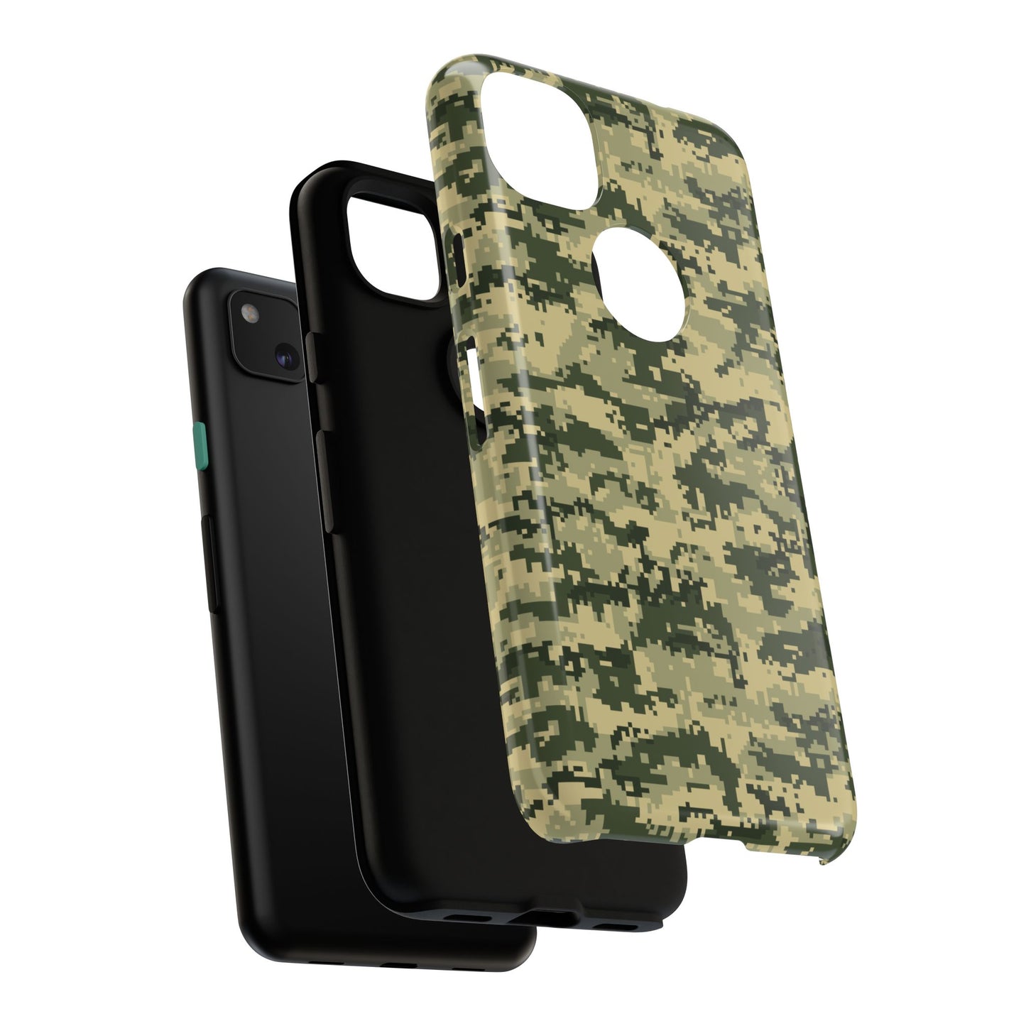 Camouflage Phone Case - Tough Cases for Adventurers, Stylish Protection, Gift for Outdoors Lovers, Nature Enthusiasts, Trendy Accessories