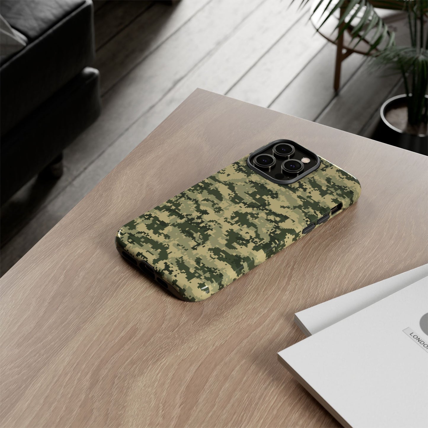 Camouflage Phone Case - Tough Cases for Adventurers, Stylish Protection, Gift for Outdoors Lovers, Nature Enthusiasts, Trendy Accessories