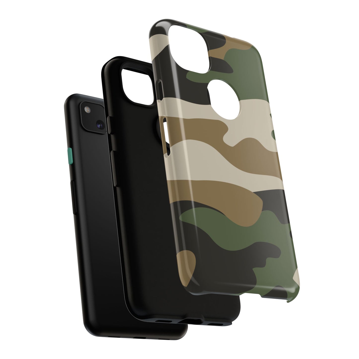 Camouflage Phone Case - Tough Cases for Adventurers, Stylish Protection, Gift for Outdoors Lovers, Nature Enthusiasts, Trendy Accessories