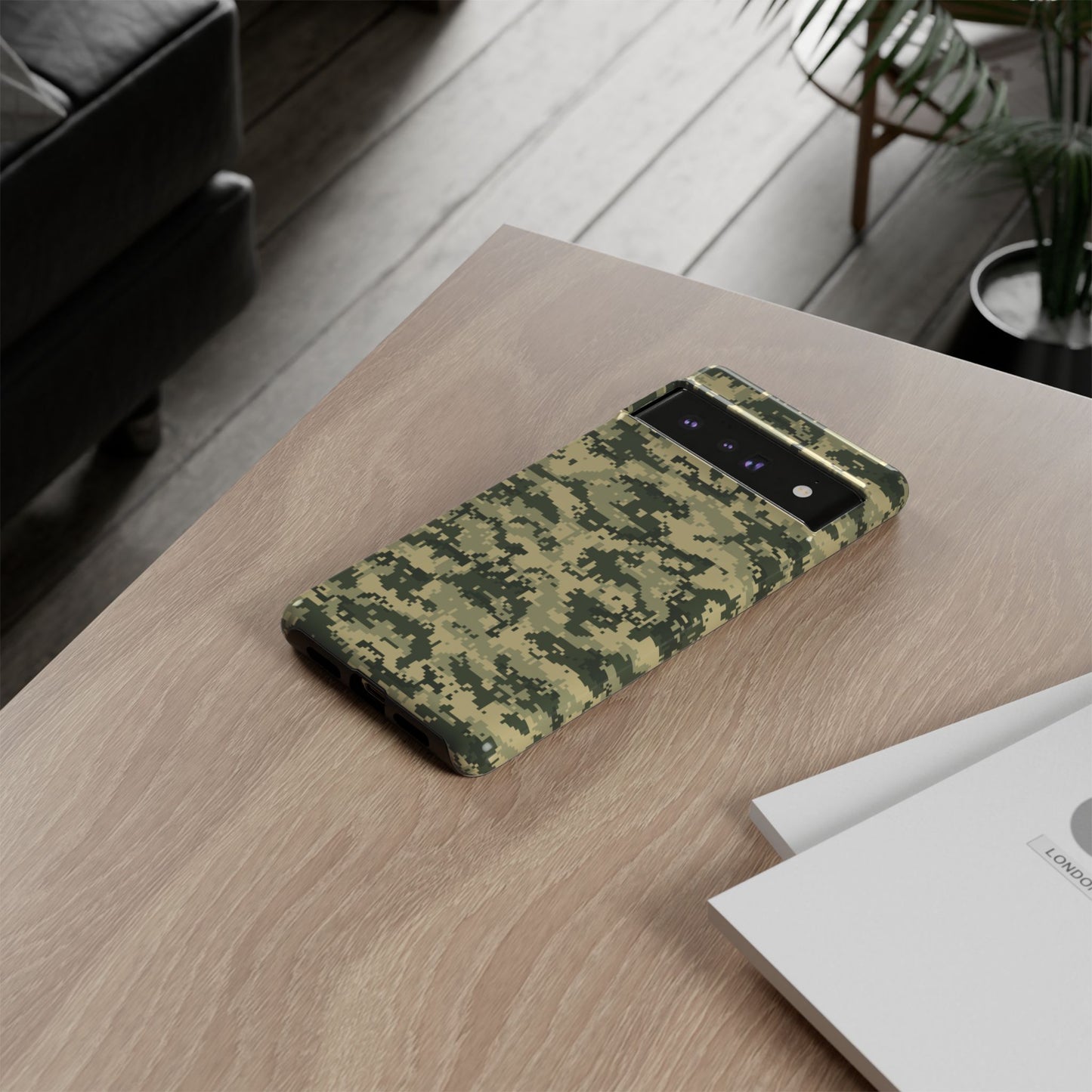 Camouflage Phone Case - Tough Cases for Adventurers, Stylish Protection, Gift for Outdoors Lovers, Nature Enthusiasts, Trendy Accessories