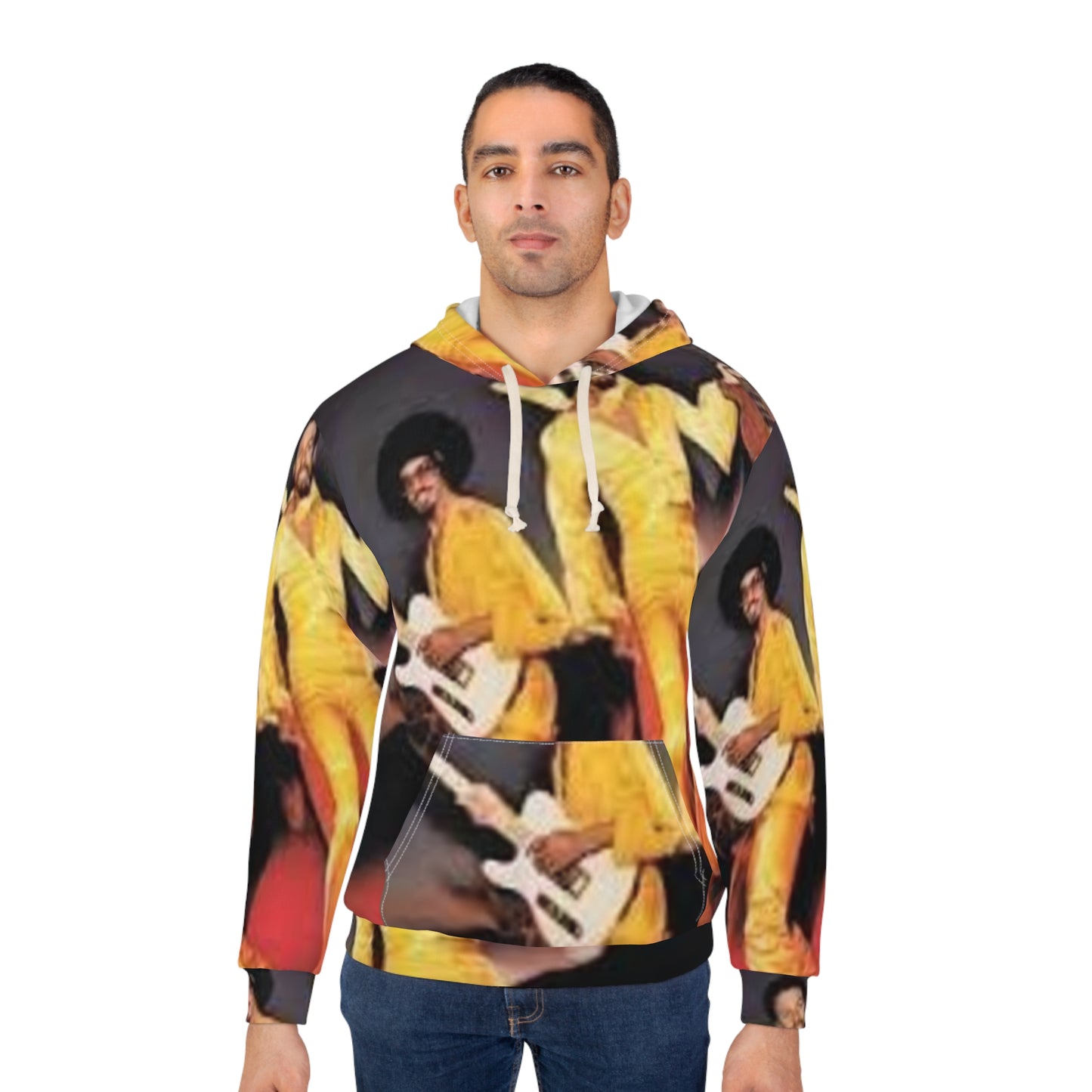 Brothers Johnston Funky Unisex Pullover Hoodie - Retro Vibe, Concert Fashion, Music Lover Gift, Statement Piece