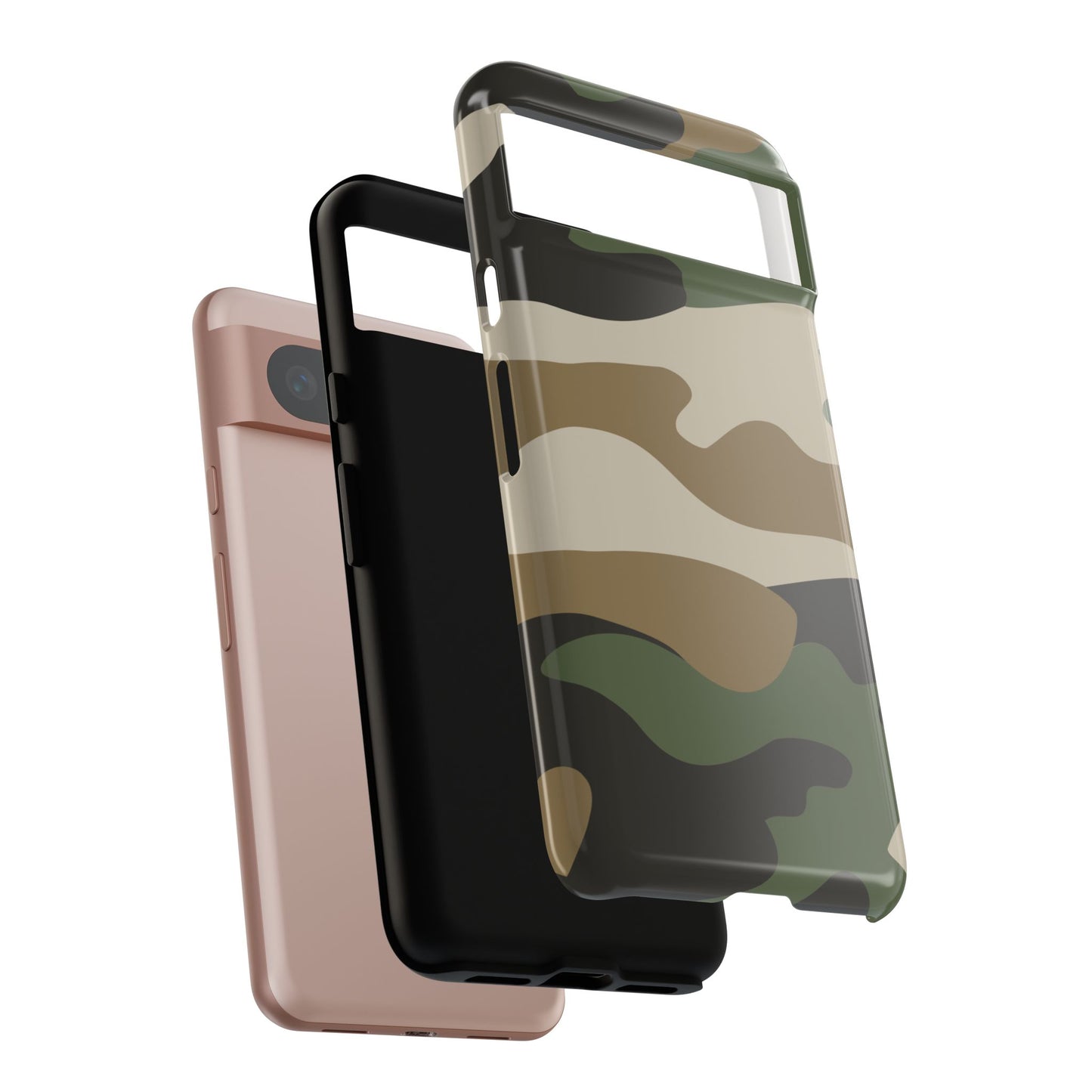 Camouflage Phone Case - Tough Cases for Adventurers, Stylish Protection, Gift for Outdoors Lovers, Nature Enthusiasts, Trendy Accessories