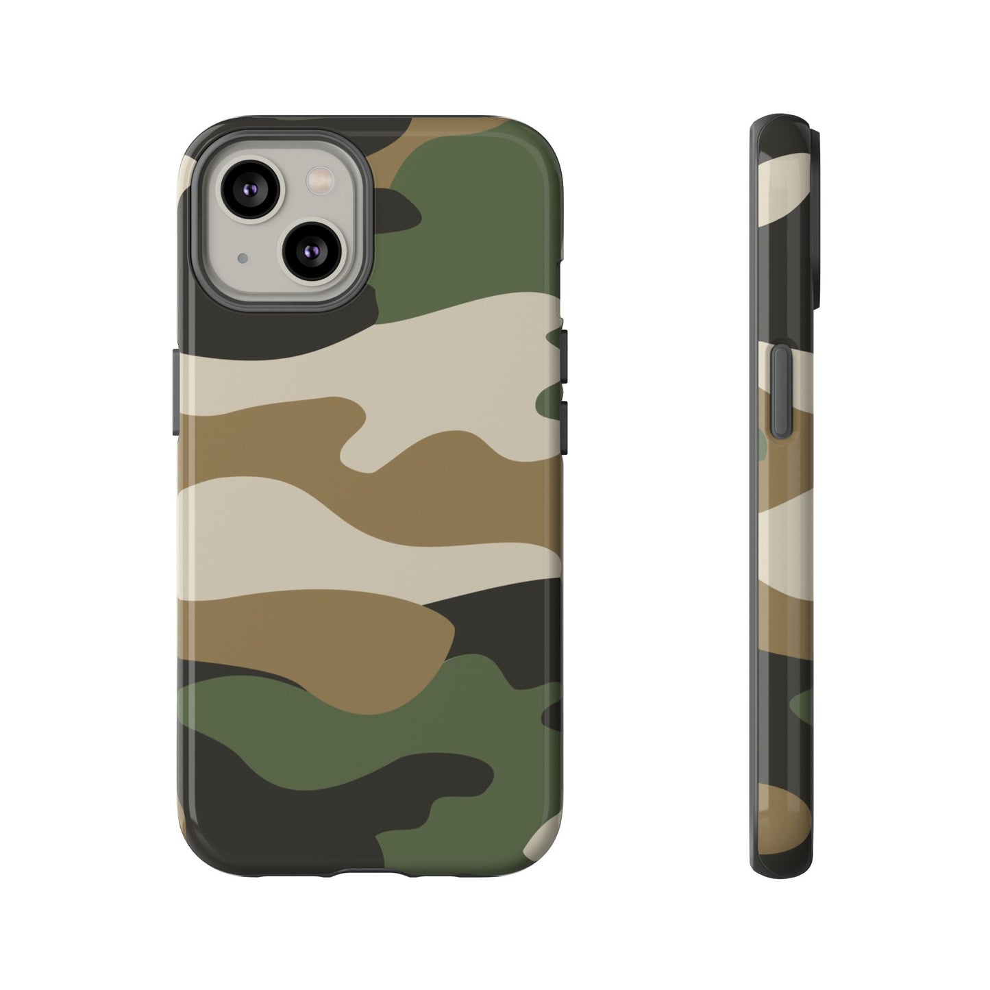 Camouflage Phone Case - Tough Cases for Adventurers, Stylish Protection, Gift for Outdoors Lovers, Nature Enthusiasts, Trendy Accessories
