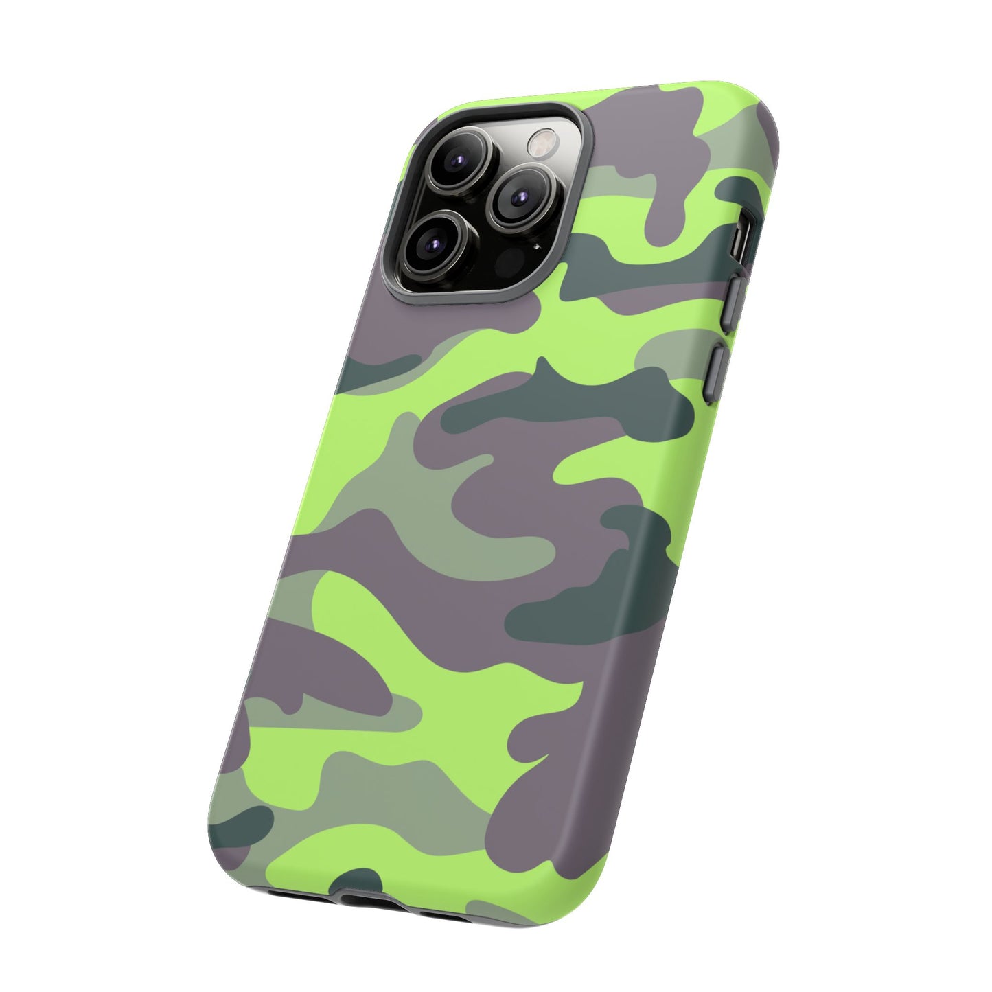 Camouflage Phone Case - Tough Cases for Adventurers, Stylish Protection, Gift for Outdoors Lovers, Nature Enthusiasts, Trendy Accessories