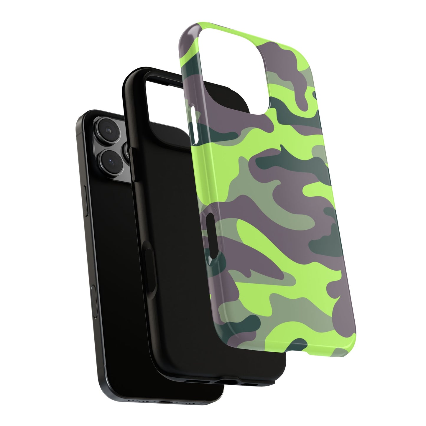 Camouflage Phone Case - Tough Cases for Adventurers, Stylish Protection, Gift for Outdoors Lovers, Nature Enthusiasts, Trendy Accessories