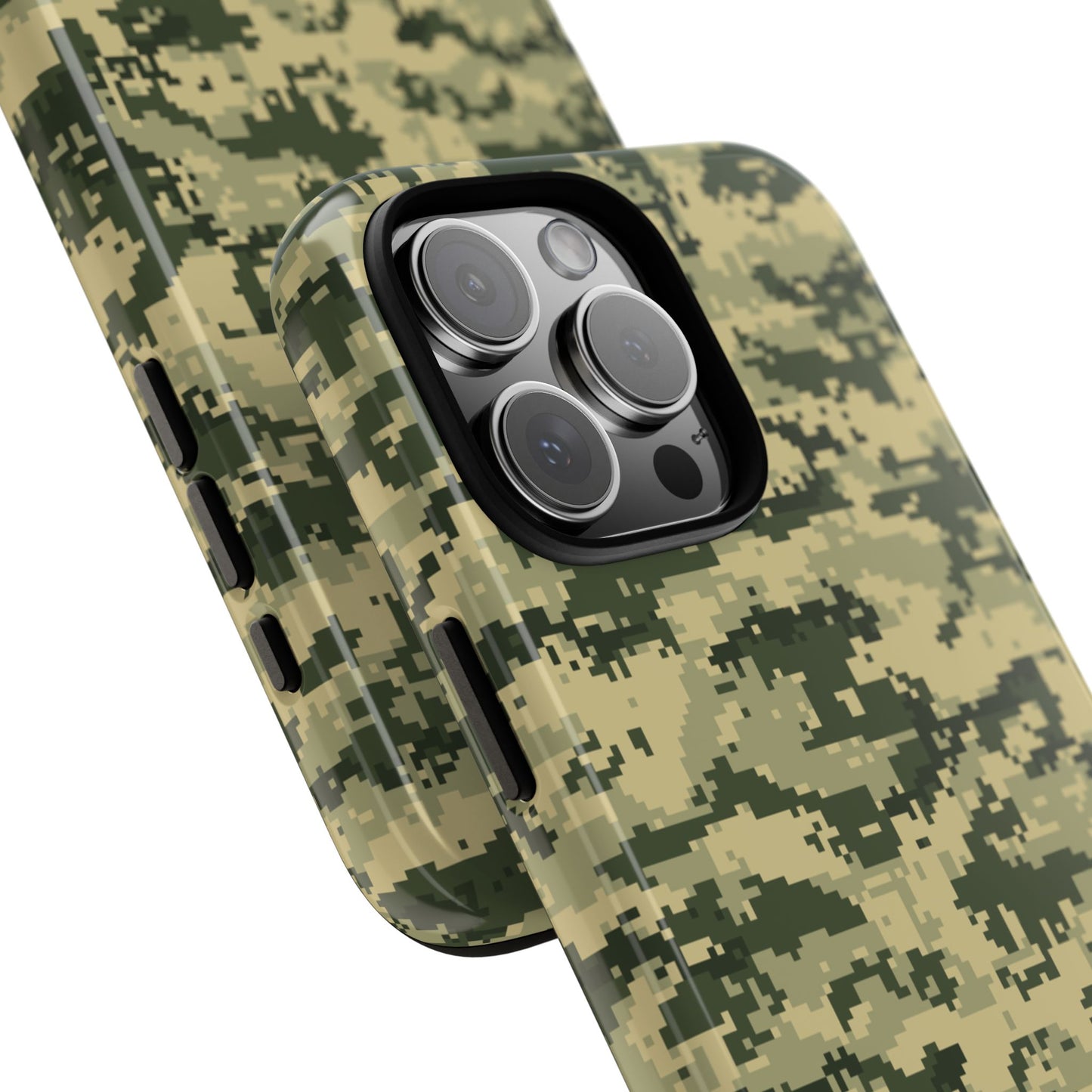 Camouflage Phone Case - Tough Cases for Adventurers, Stylish Protection, Gift for Outdoors Lovers, Nature Enthusiasts, Trendy Accessories