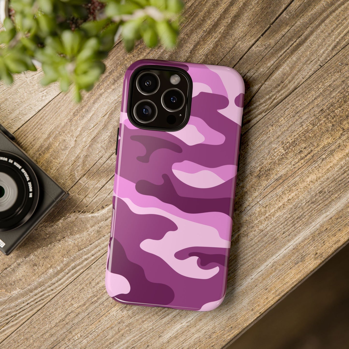 Camouflage Phone Case - Tough Cases for Adventurers, Stylish Protection, Gift for Outdoors Lovers, Nature Enthusiasts, Trendy Accessories