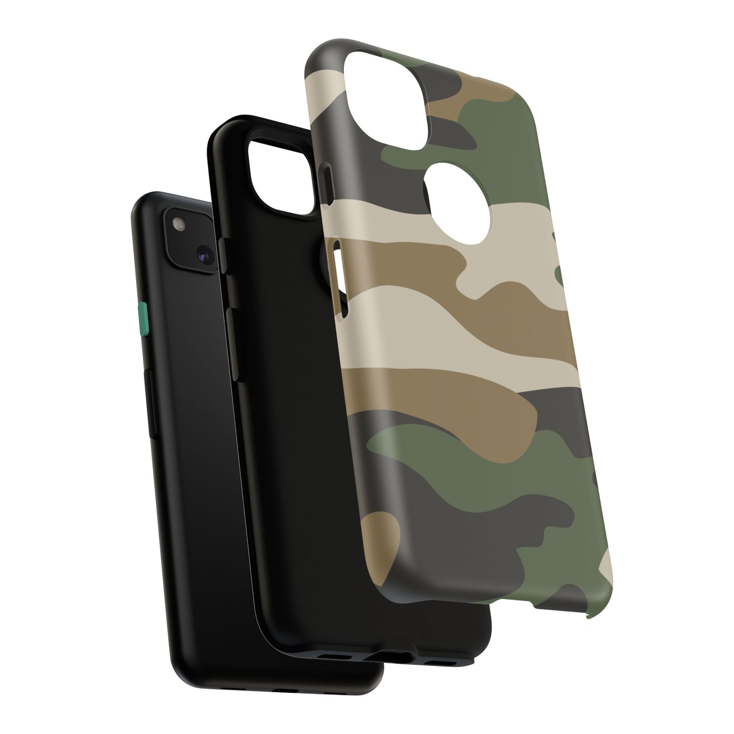 Camouflage Phone Case - Tough Cases for Adventurers, Stylish Protection, Gift for Outdoors Lovers, Nature Enthusiasts, Trendy Accessories