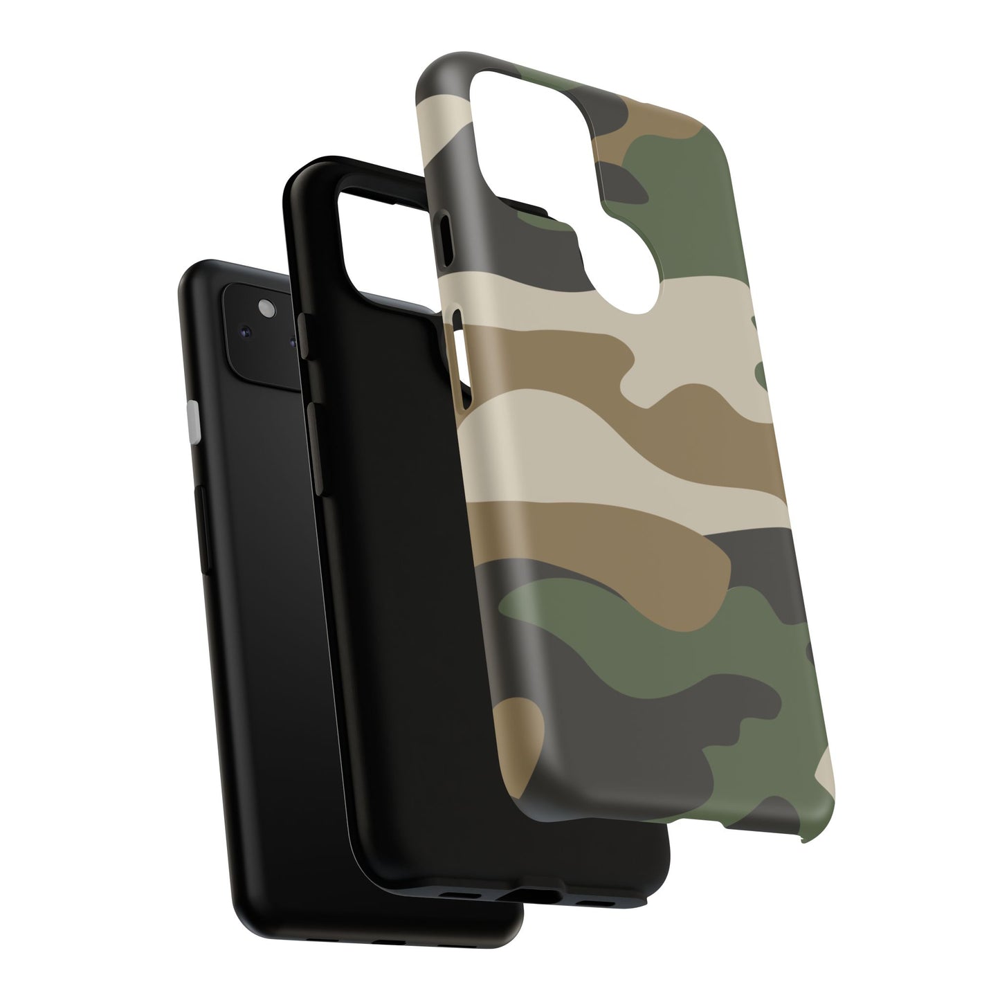 Camouflage Phone Case - Tough Cases for Adventurers, Stylish Protection, Gift for Outdoors Lovers, Nature Enthusiasts, Trendy Accessories