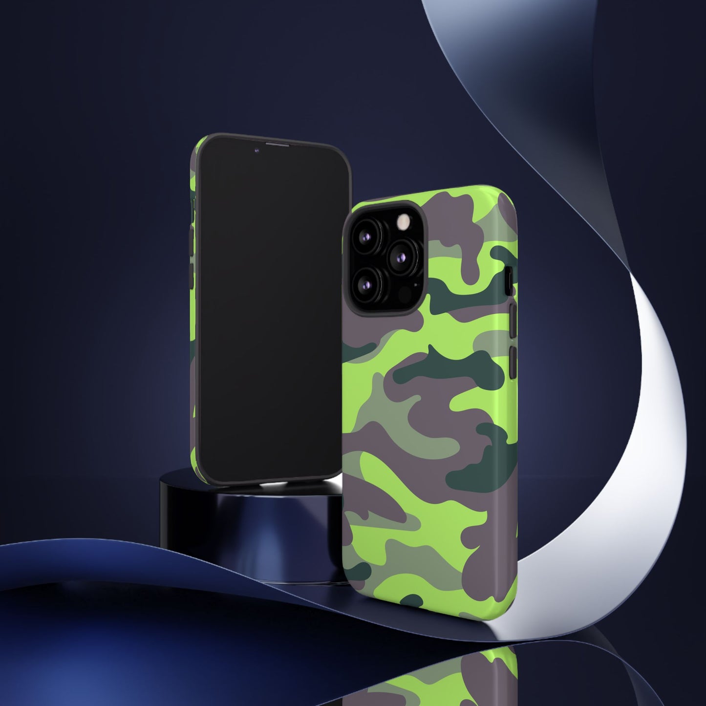 Camouflage Phone Case - Tough Cases for Adventurers, Stylish Protection, Gift for Outdoors Lovers, Nature Enthusiasts, Trendy Accessories