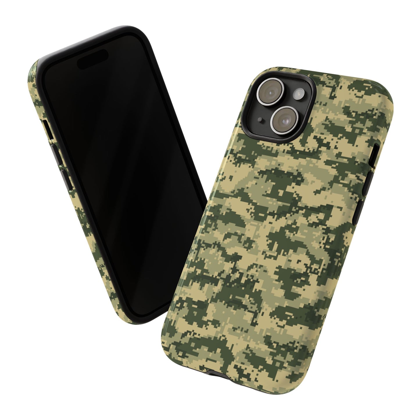 Camouflage Phone Case - Tough Cases for Adventurers, Stylish Protection, Gift for Outdoors Lovers, Nature Enthusiasts, Trendy Accessories