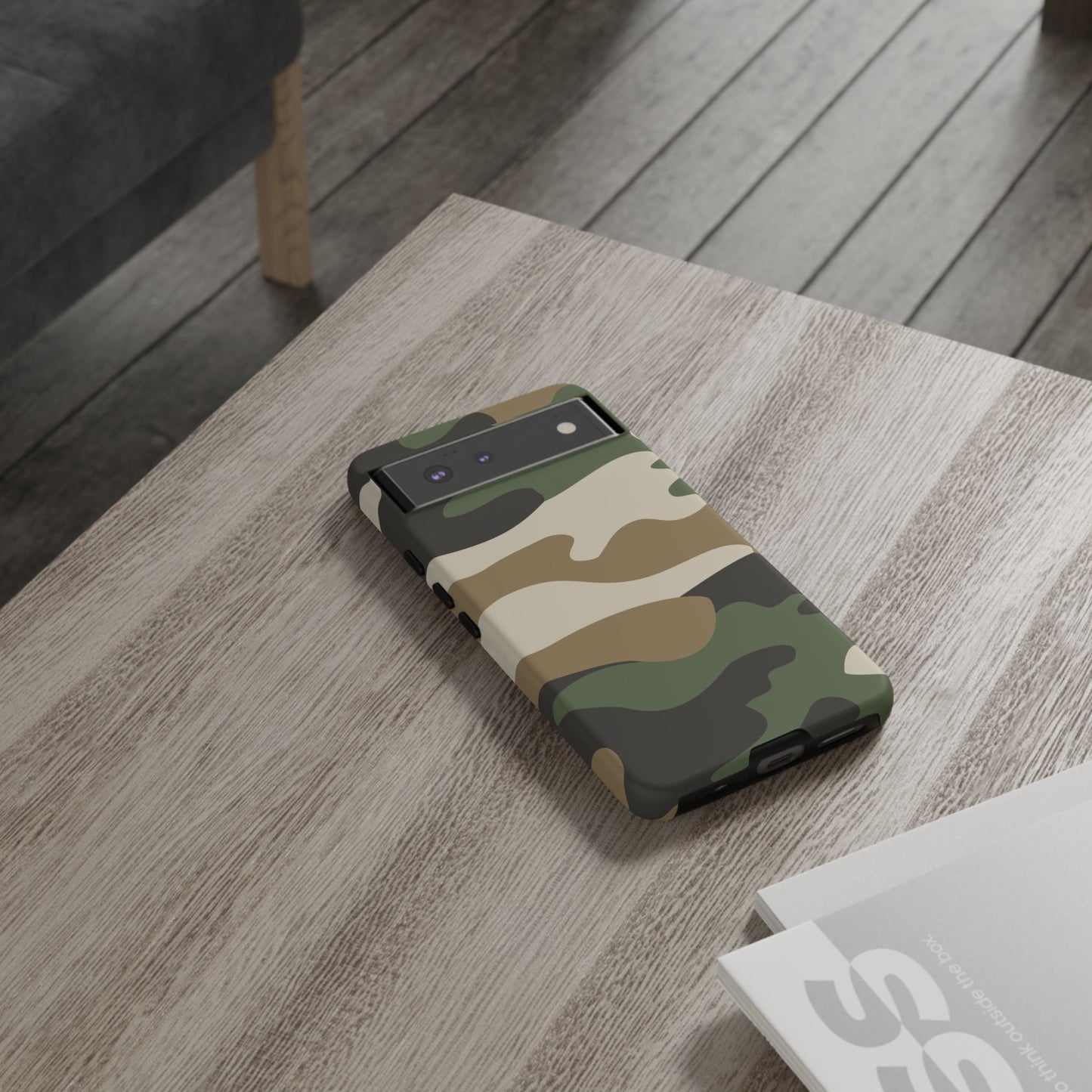 Camouflage Phone Case - Tough Cases for Adventurers, Stylish Protection, Gift for Outdoors Lovers, Nature Enthusiasts, Trendy Accessories