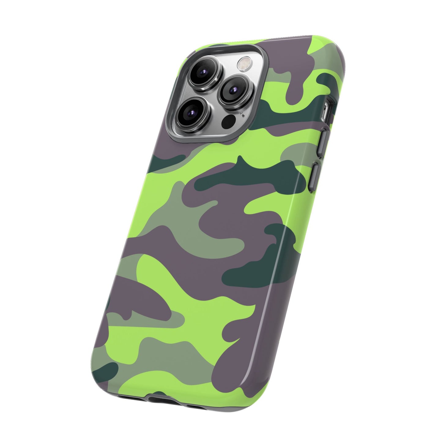 Camouflage Phone Case - Tough Cases for Adventurers, Stylish Protection, Gift for Outdoors Lovers, Nature Enthusiasts, Trendy Accessories