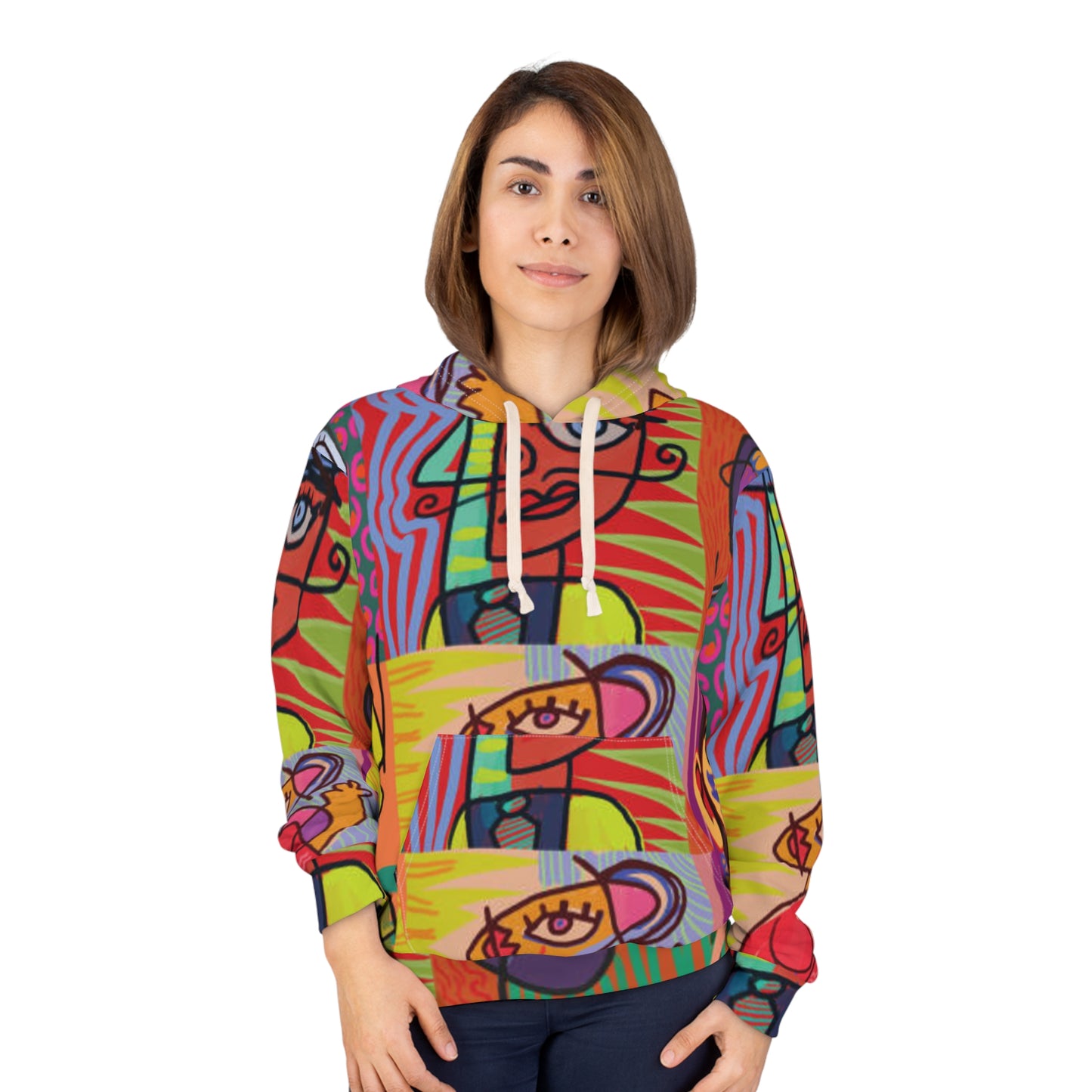 Artistic Pullover Hoodie