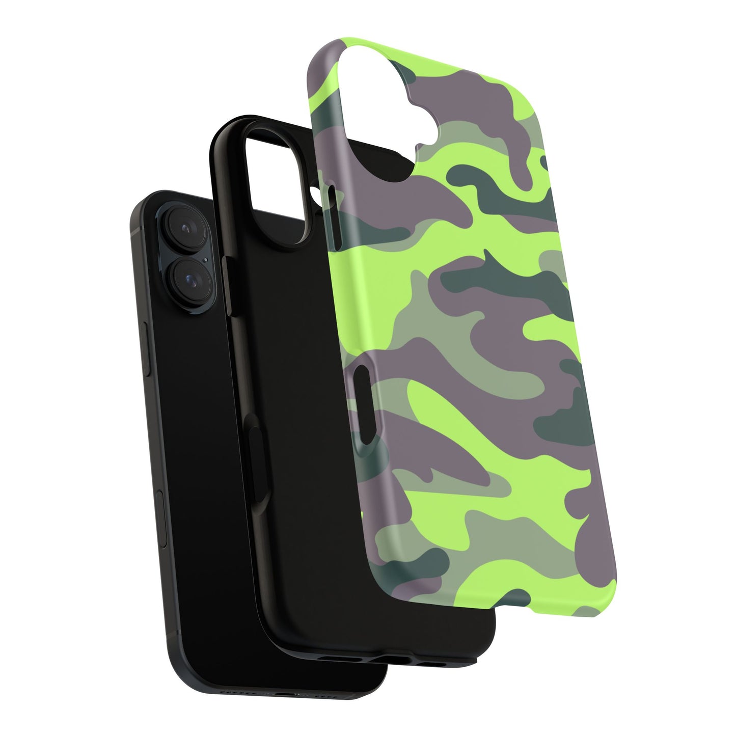 Camouflage Phone Case - Tough Cases for Adventurers, Stylish Protection, Gift for Outdoors Lovers, Nature Enthusiasts, Trendy Accessories
