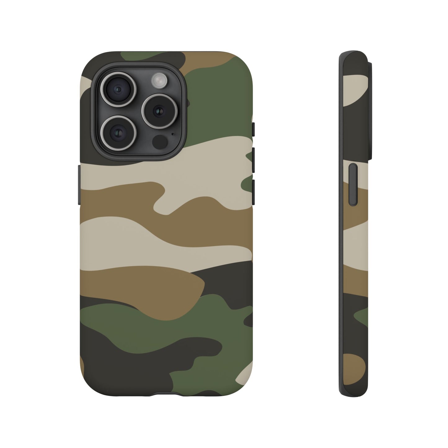 Camouflage Phone Case - Tough Cases for Adventurers, Stylish Protection, Gift for Outdoors Lovers, Nature Enthusiasts, Trendy Accessories